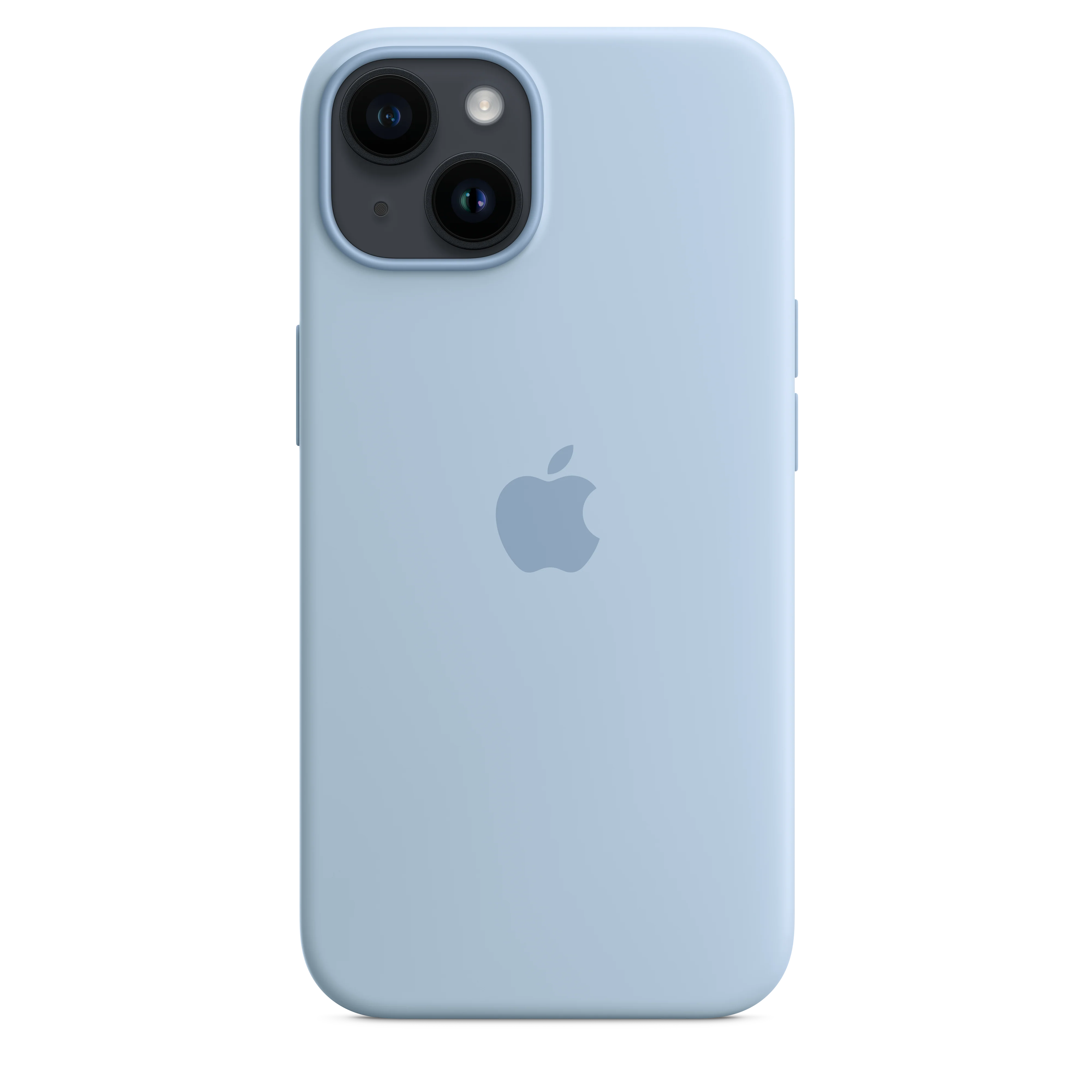 iPhone 14 Silicone Case with MagSafe - Sky - Image 4