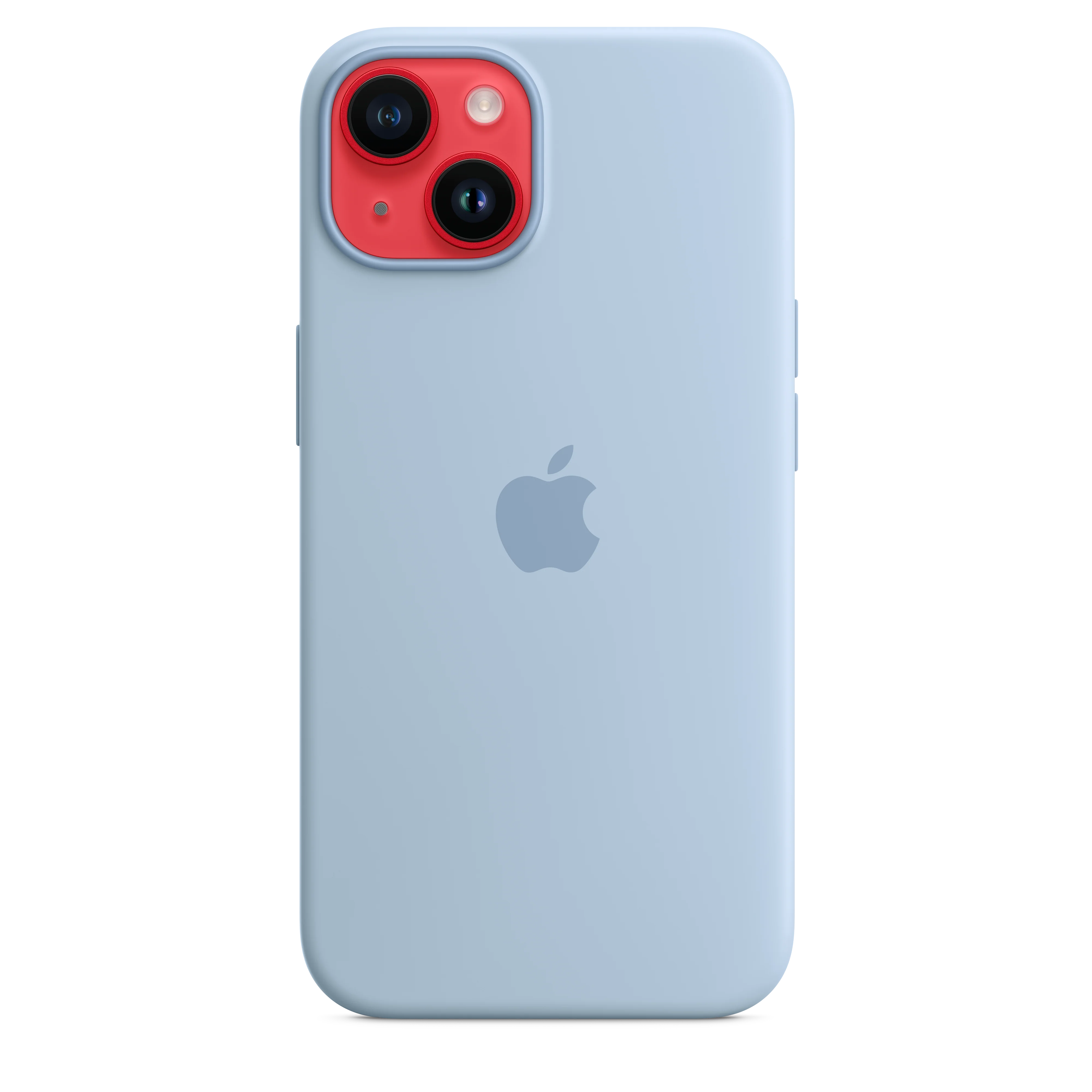 iPhone 14 Silicone Case with MagSafe - Sky - Image 6