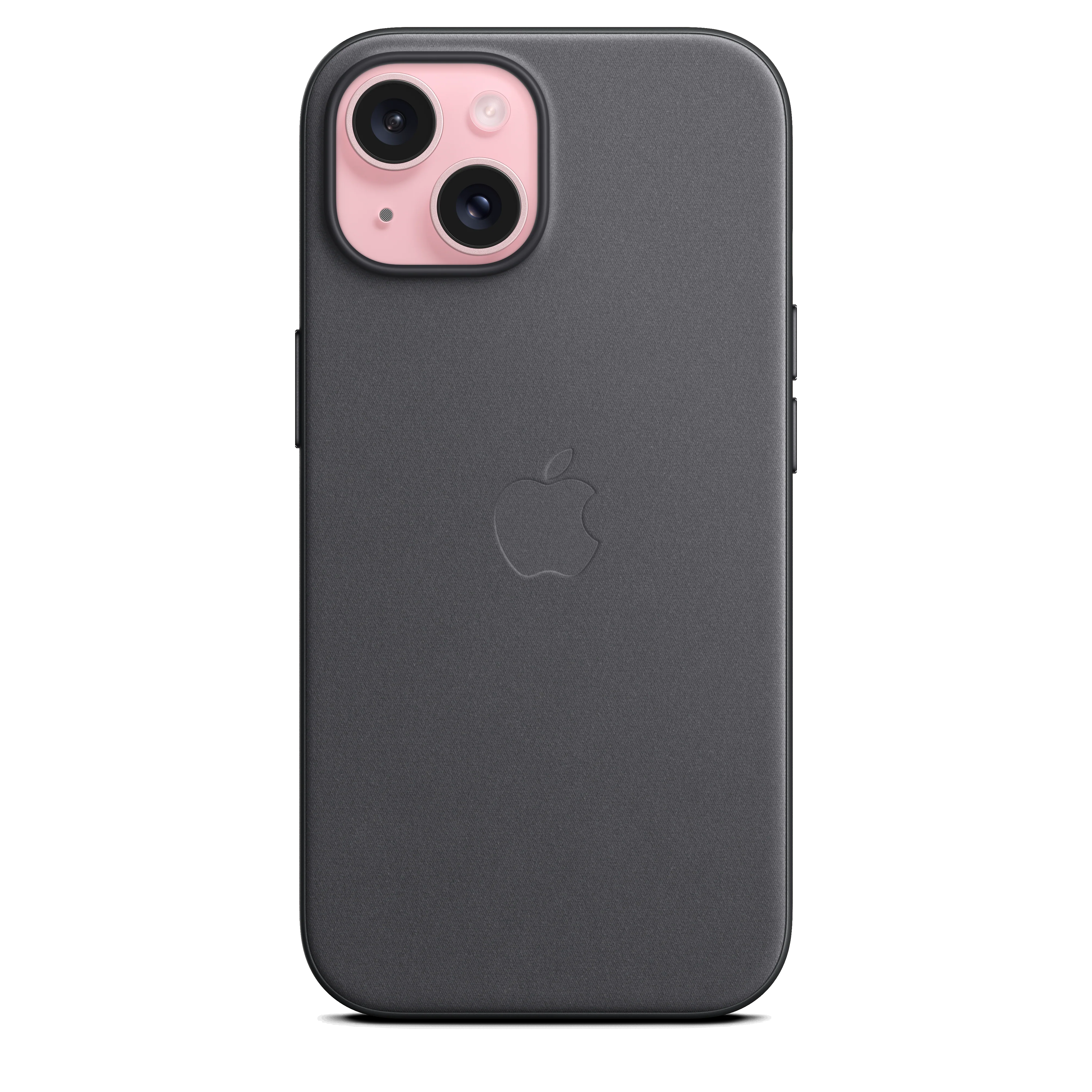iPhone 15 FineWoven Case with MagSafe - Black - Image 2