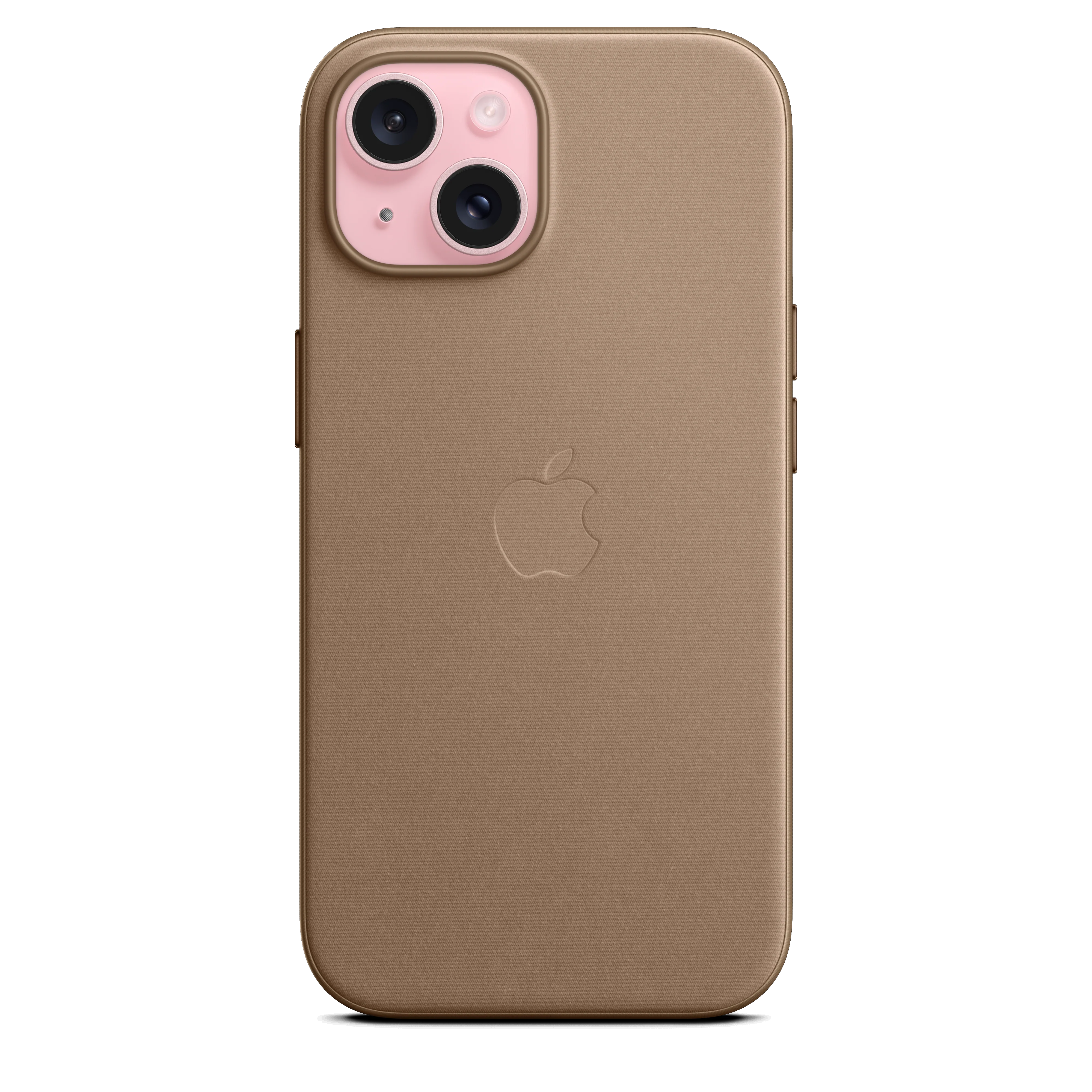 iPhone 15 FineWoven Case with MagSafe - Taupe - Image 2