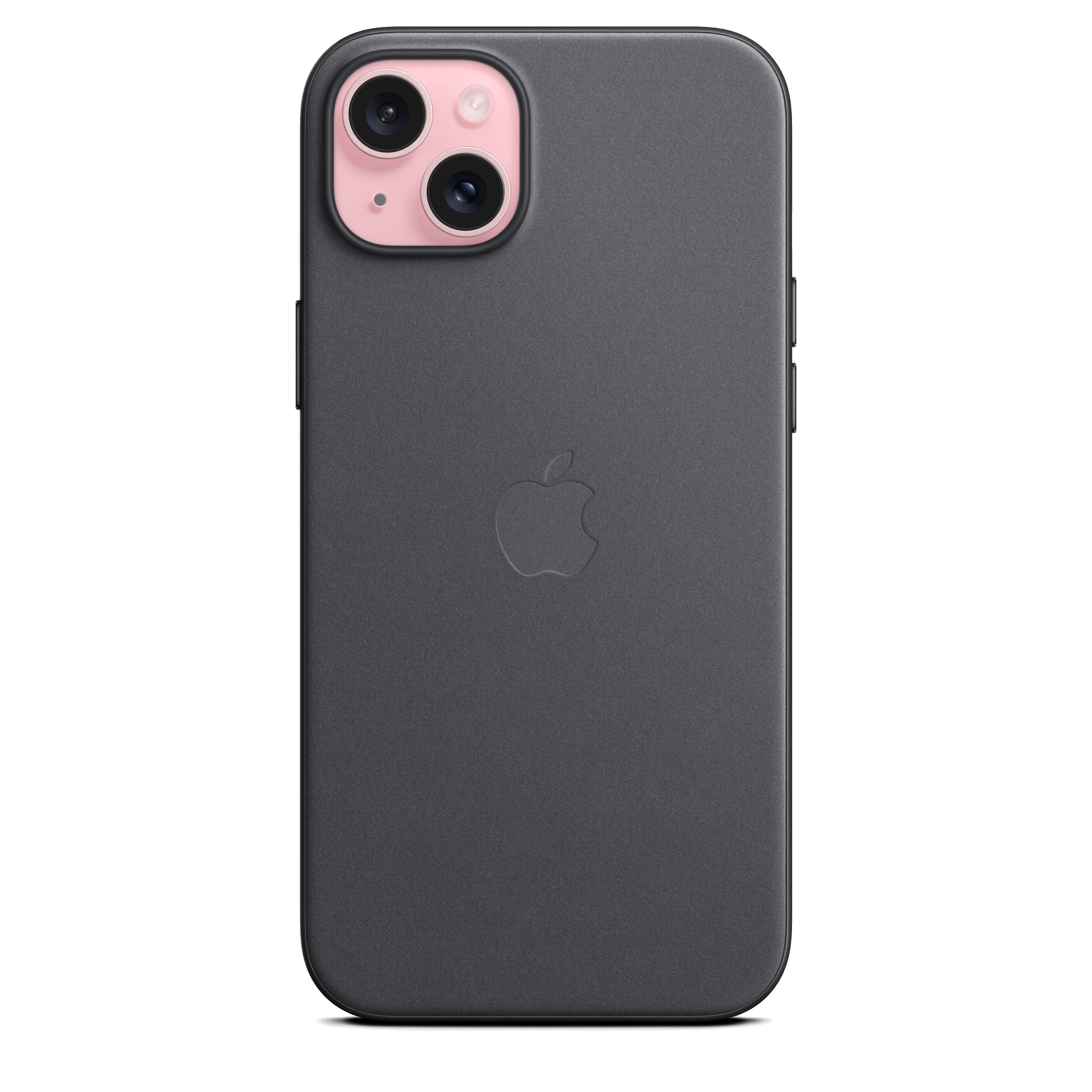 iPhone 15 Plus FineWoven Case with MagSafe - Black - Image 2