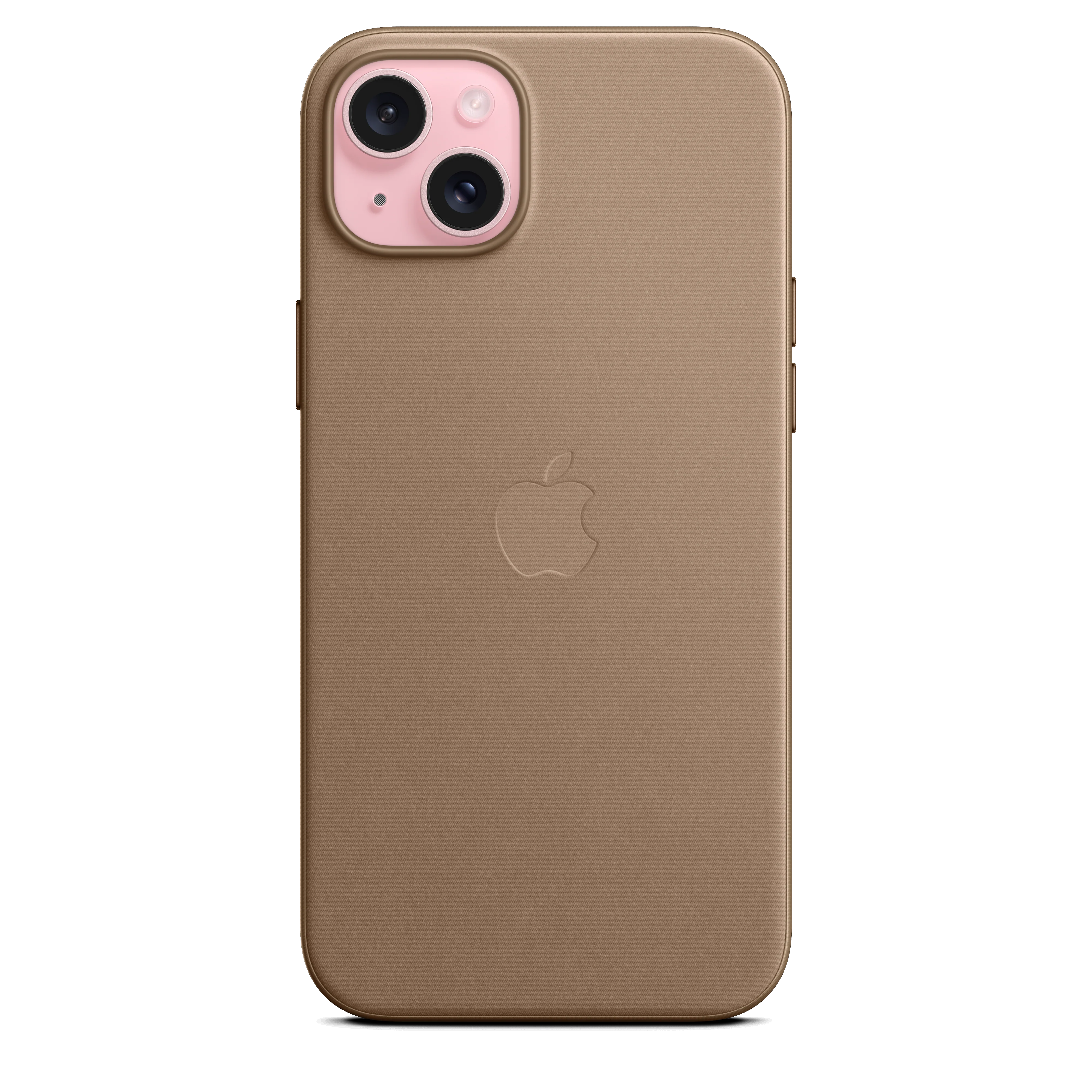 iPhone 15 Plus FineWoven Case with MagSafe - Taupe - Image 2
