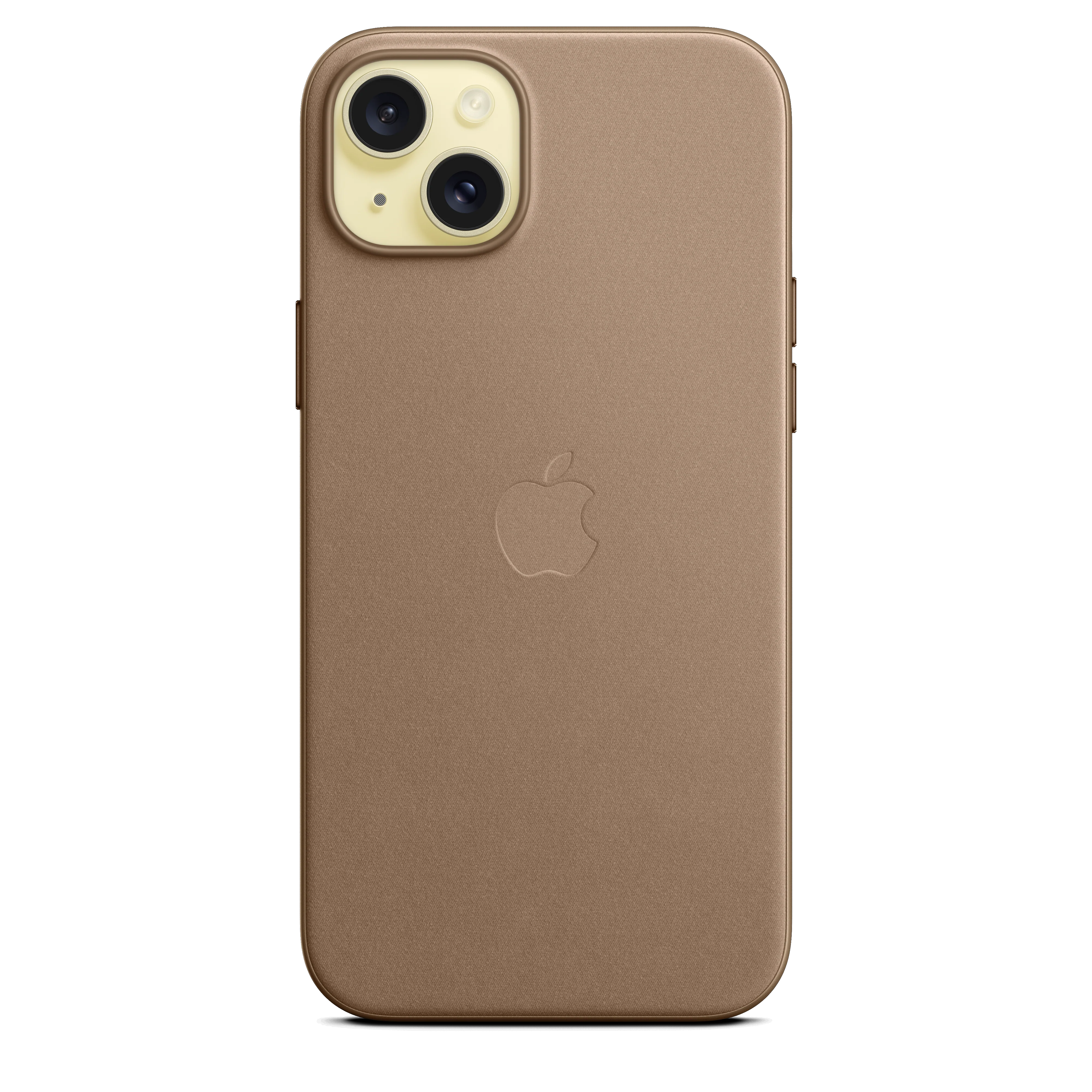 iPhone 15 Plus FineWoven Case with MagSafe - Taupe - Image 3