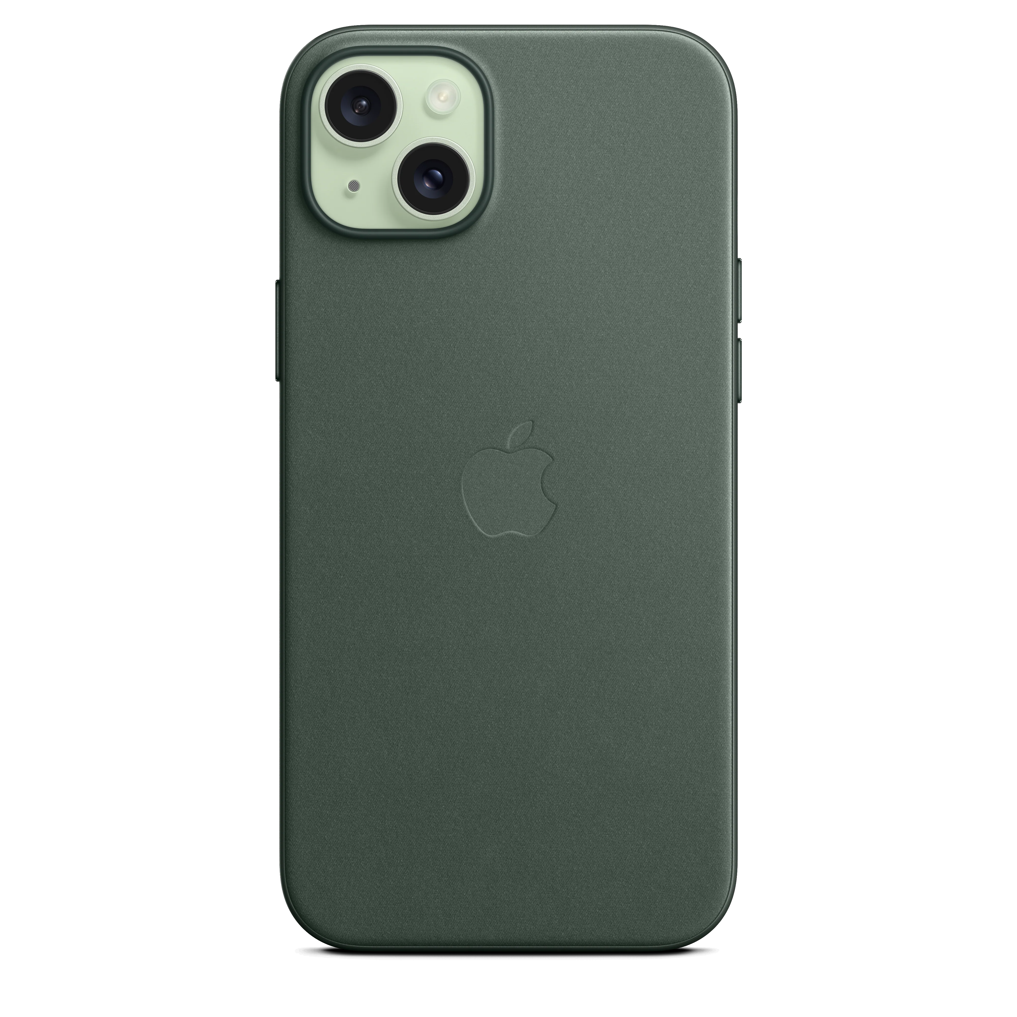 iPhone 15 Plus FineWoven Case with MagSafe - Evergreen - Image 4
