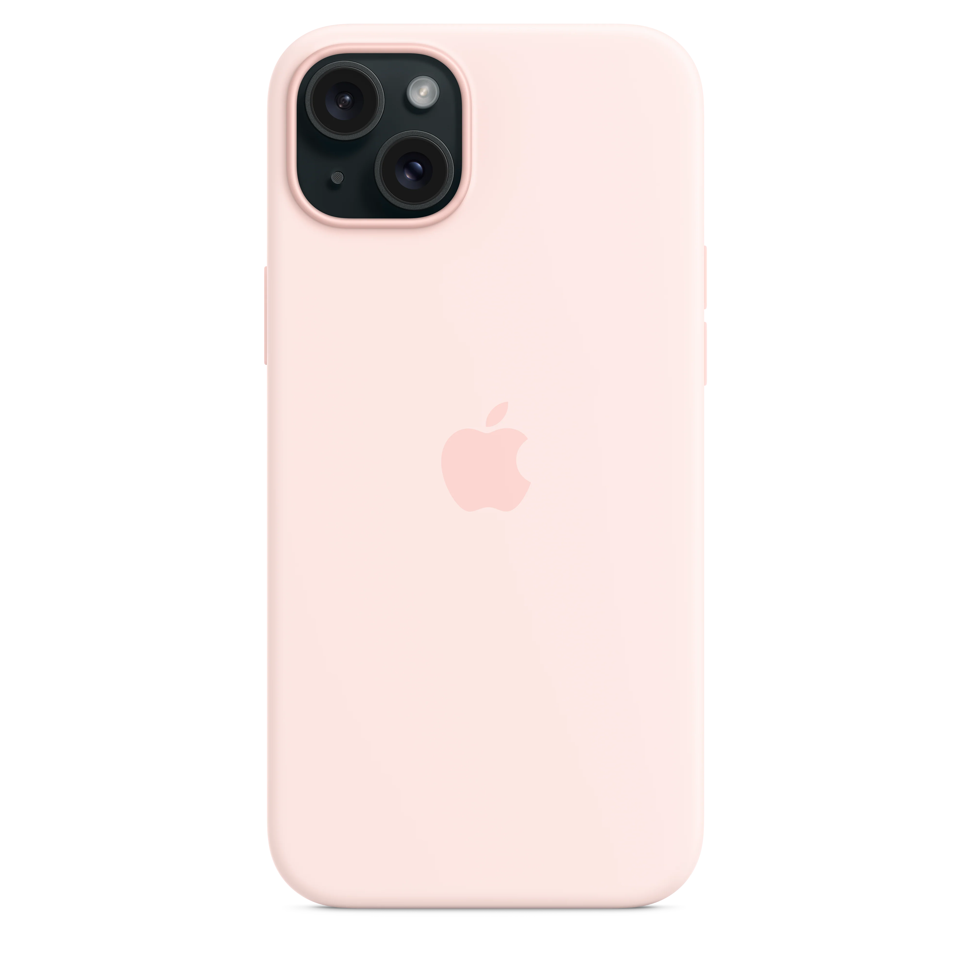 iPhone 15 Plus Silicone Case with MagSafe - Light Pink - Image 5