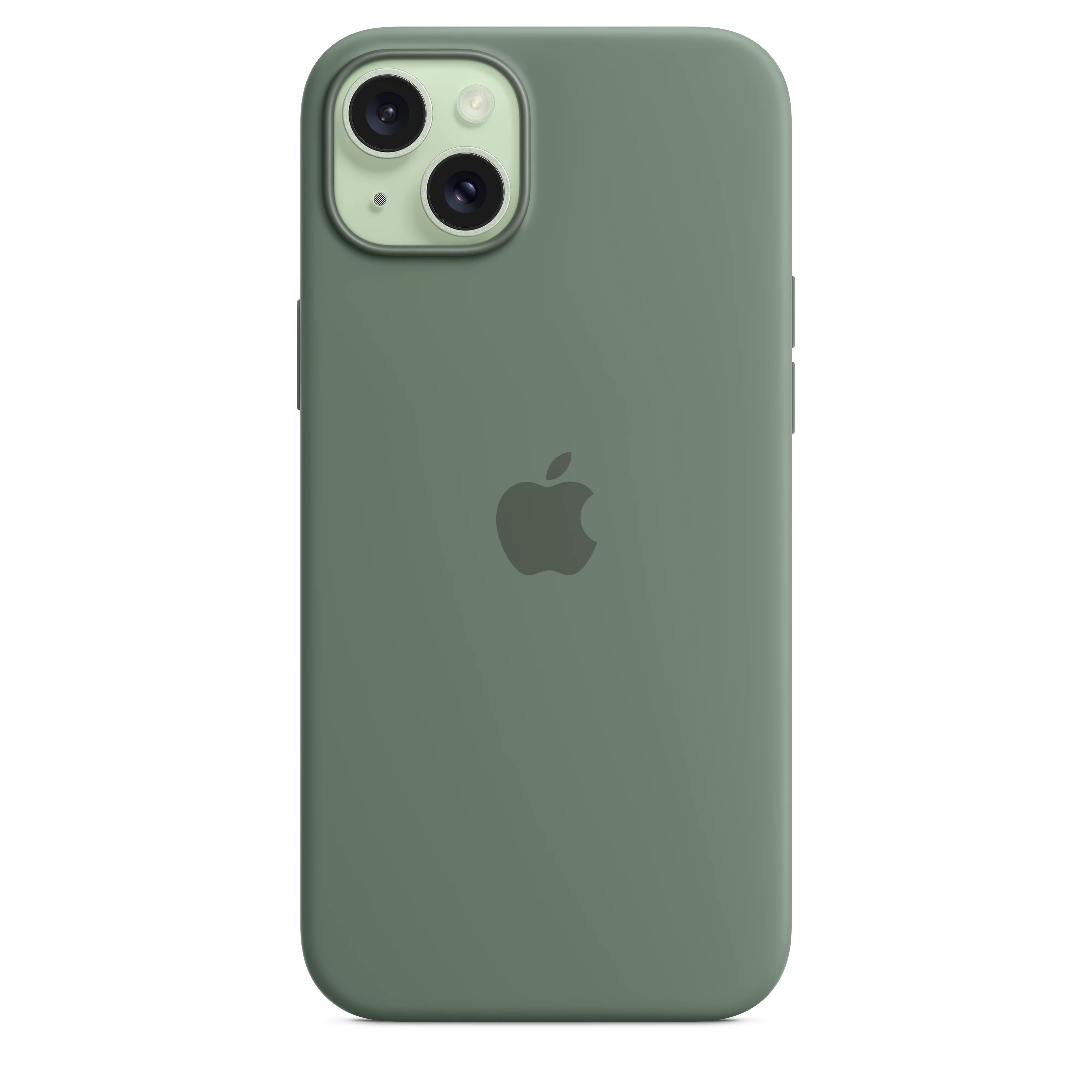 iPhone 15 Plus Silicone Case with MagSafe - Cypress - Image 3
