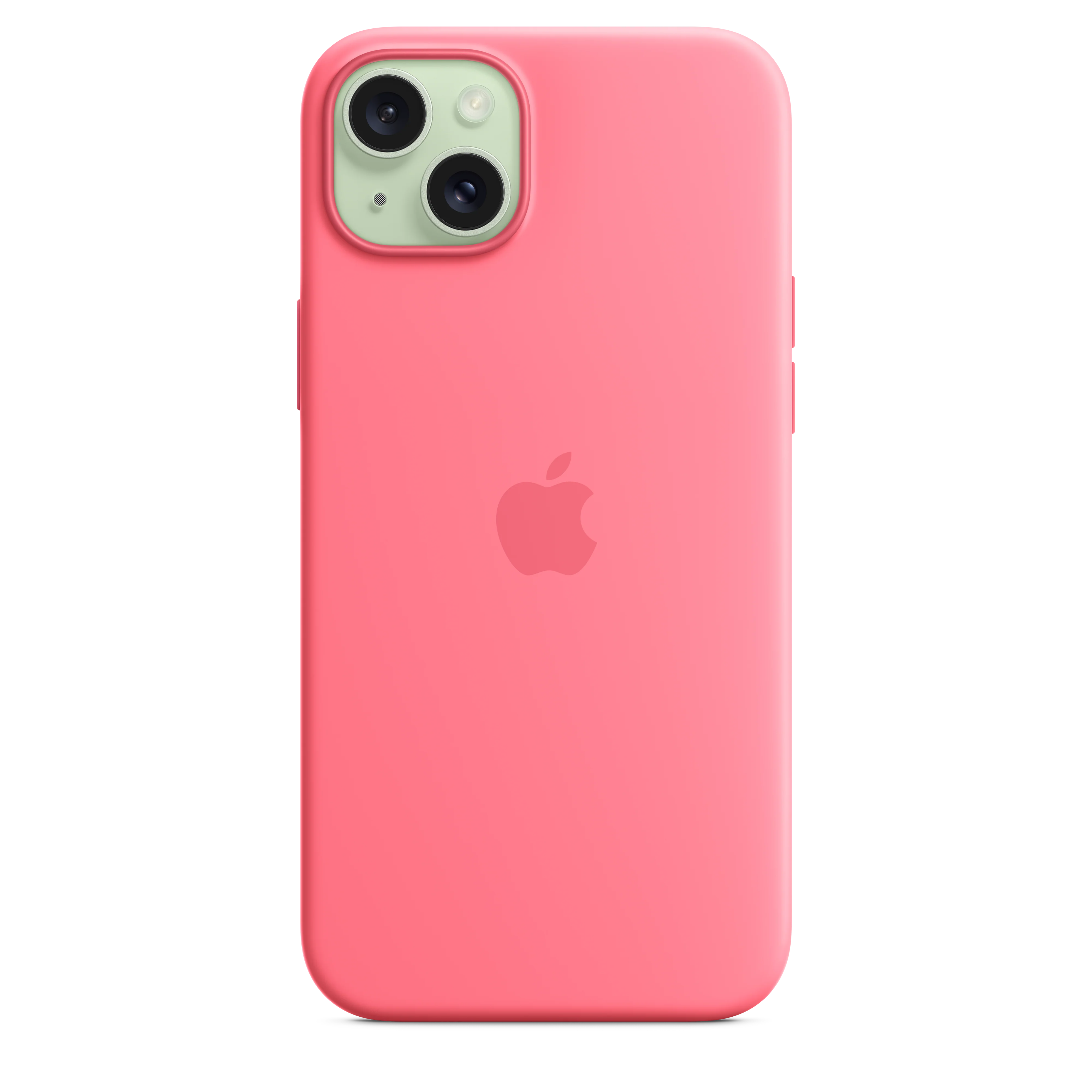 iPhone 15 Plus Silicone Case with MagSafe - Pink - Image 4