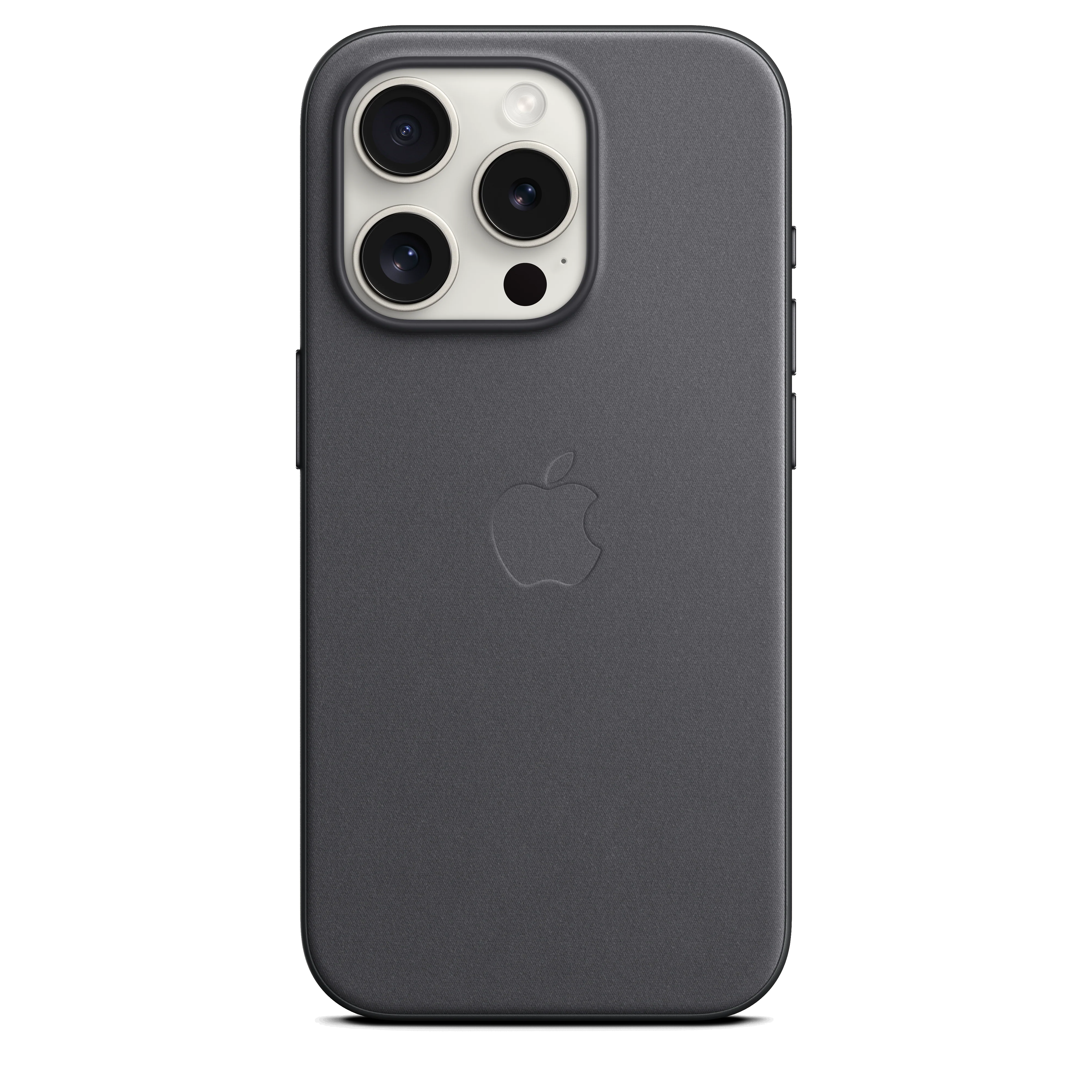 iPhone 15 Pro FineWoven Case with MagSafe - Black - Image 3