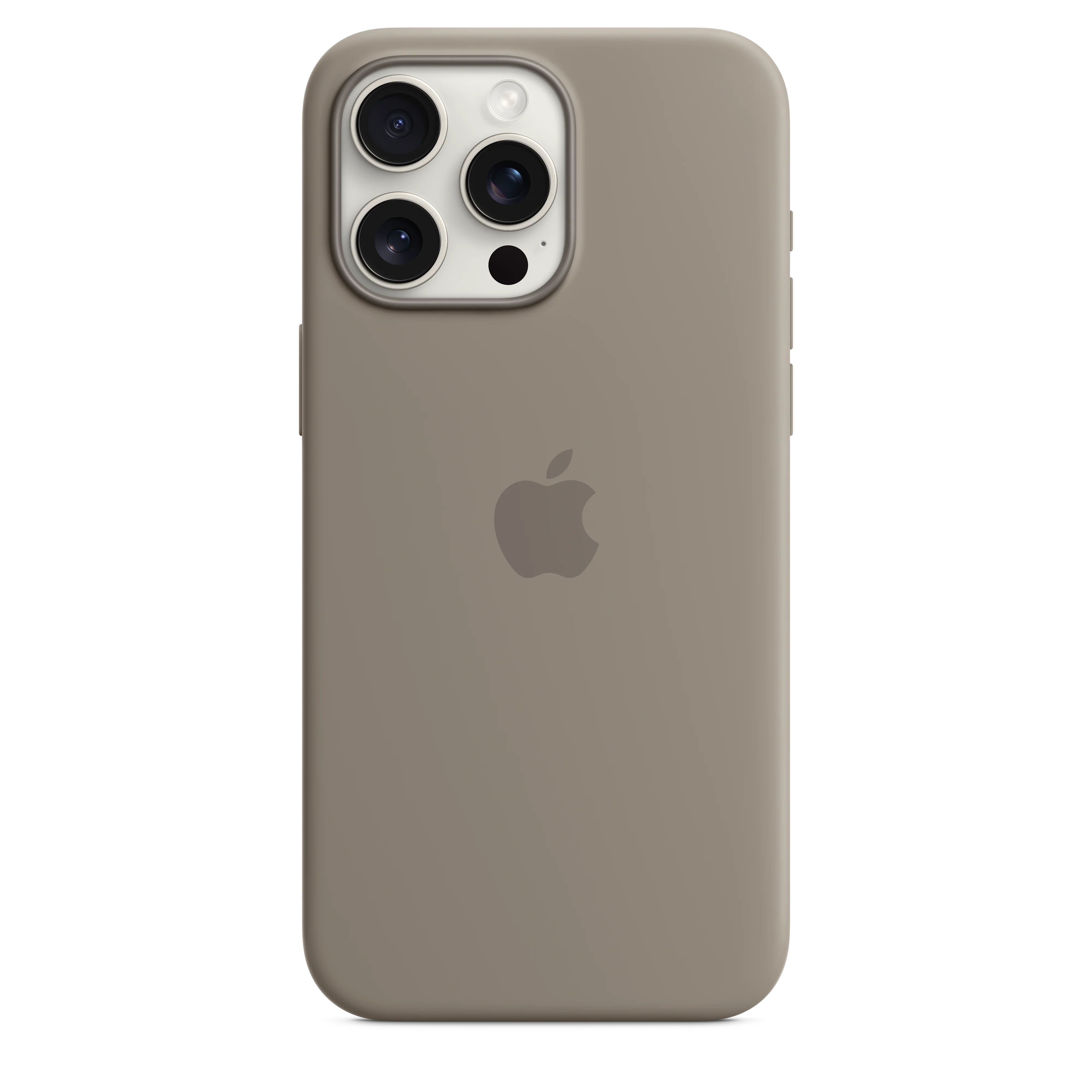 iPhone 15 Pro Max Silicone Case with MagSafe - Clay - Image 3