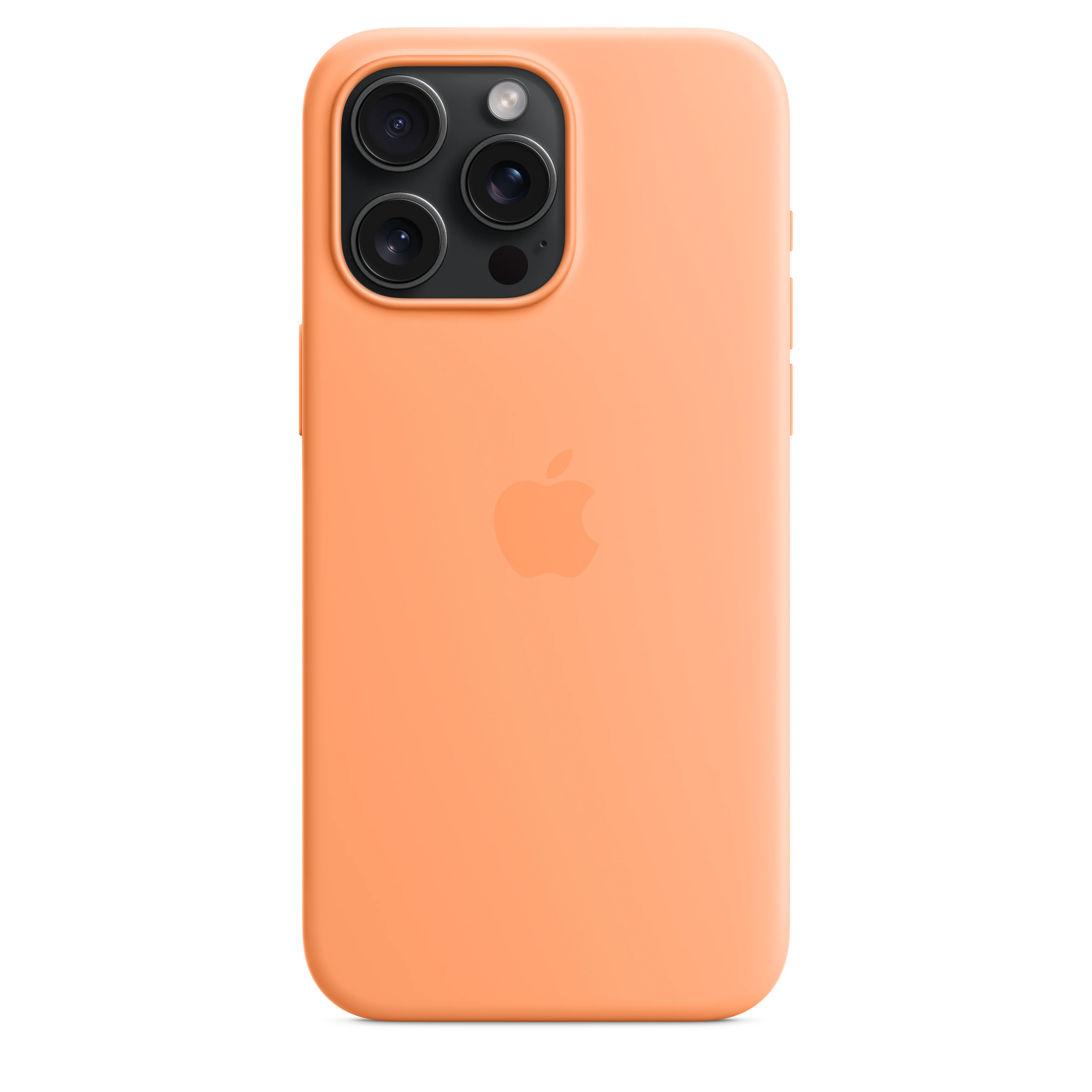 iPhone 15 Pro Max Silicone Case with MagSafe - Orange Sorbet - Image 4