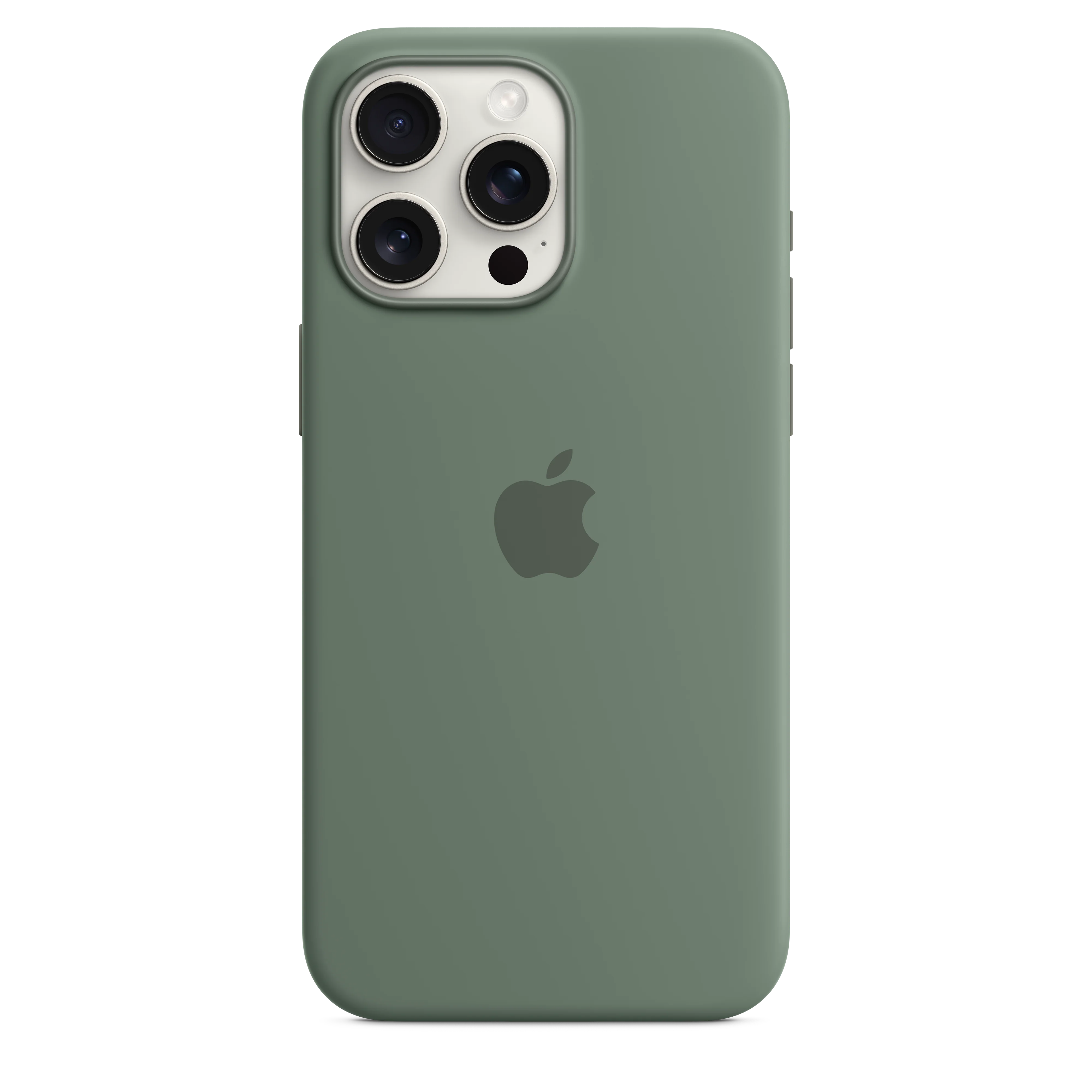 iPhone 15 Pro Max Silicone Case with MagSafe - Cypress - Image 3