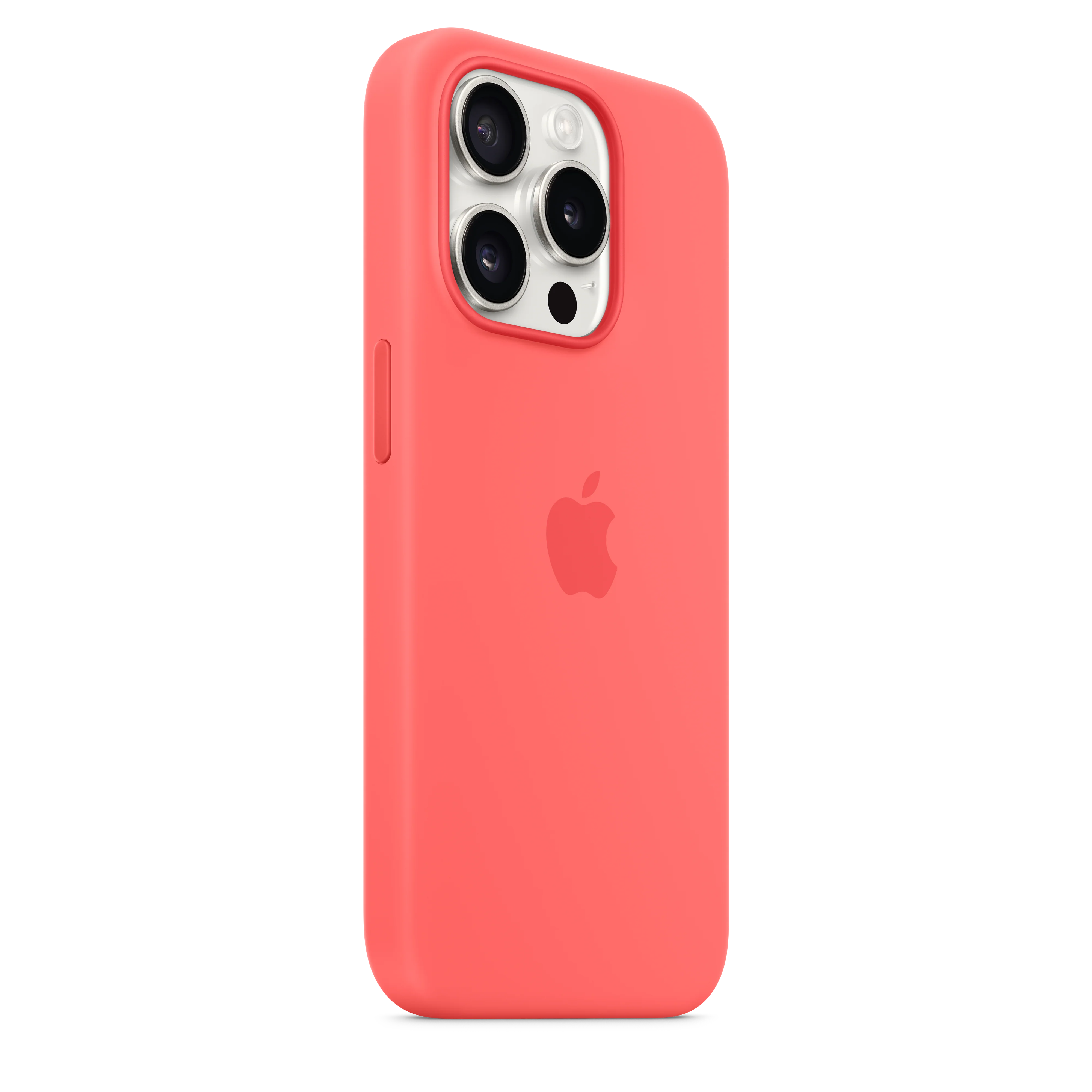iPhone 15 Pro Silicone Case with MagSafe - Guava - Image 5