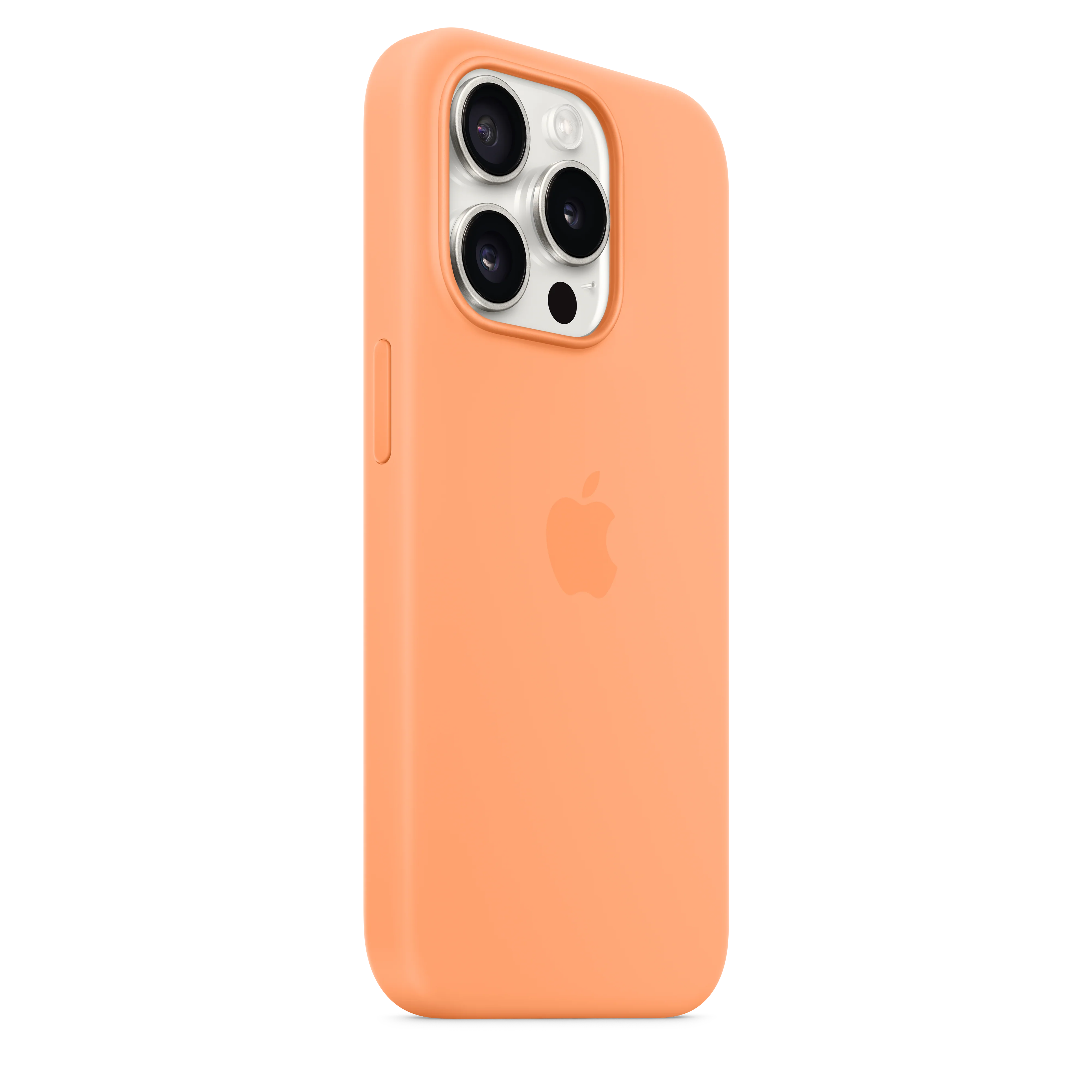 iPhone 15 Pro Silicone Case with MagSafe - Orange Sorbet - Image 5
