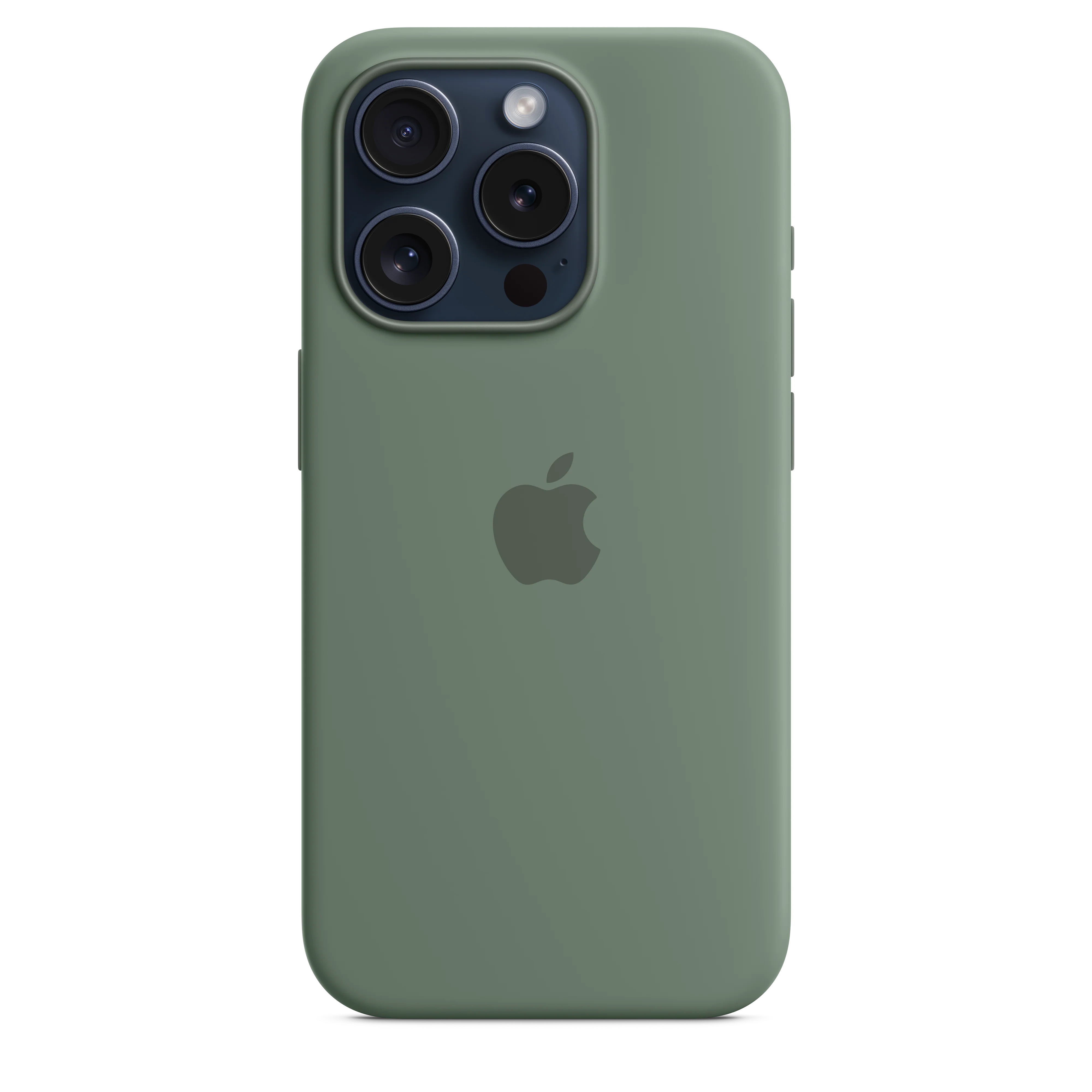 iPhone 15 Pro Silicone Case with MagSafe - Cypress - Image 2