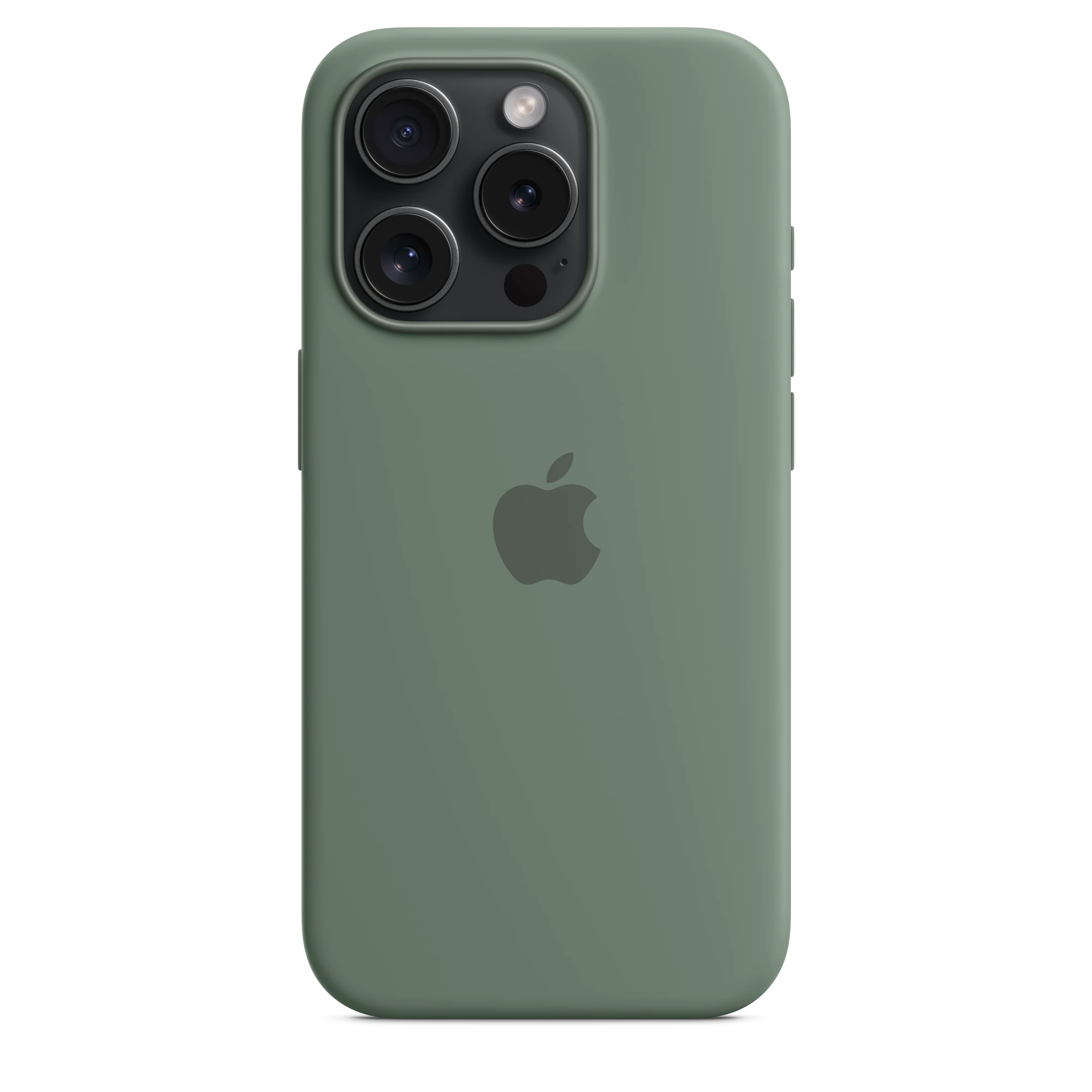 iPhone 15 Pro Silicone Case with MagSafe - Cypress - Image 4