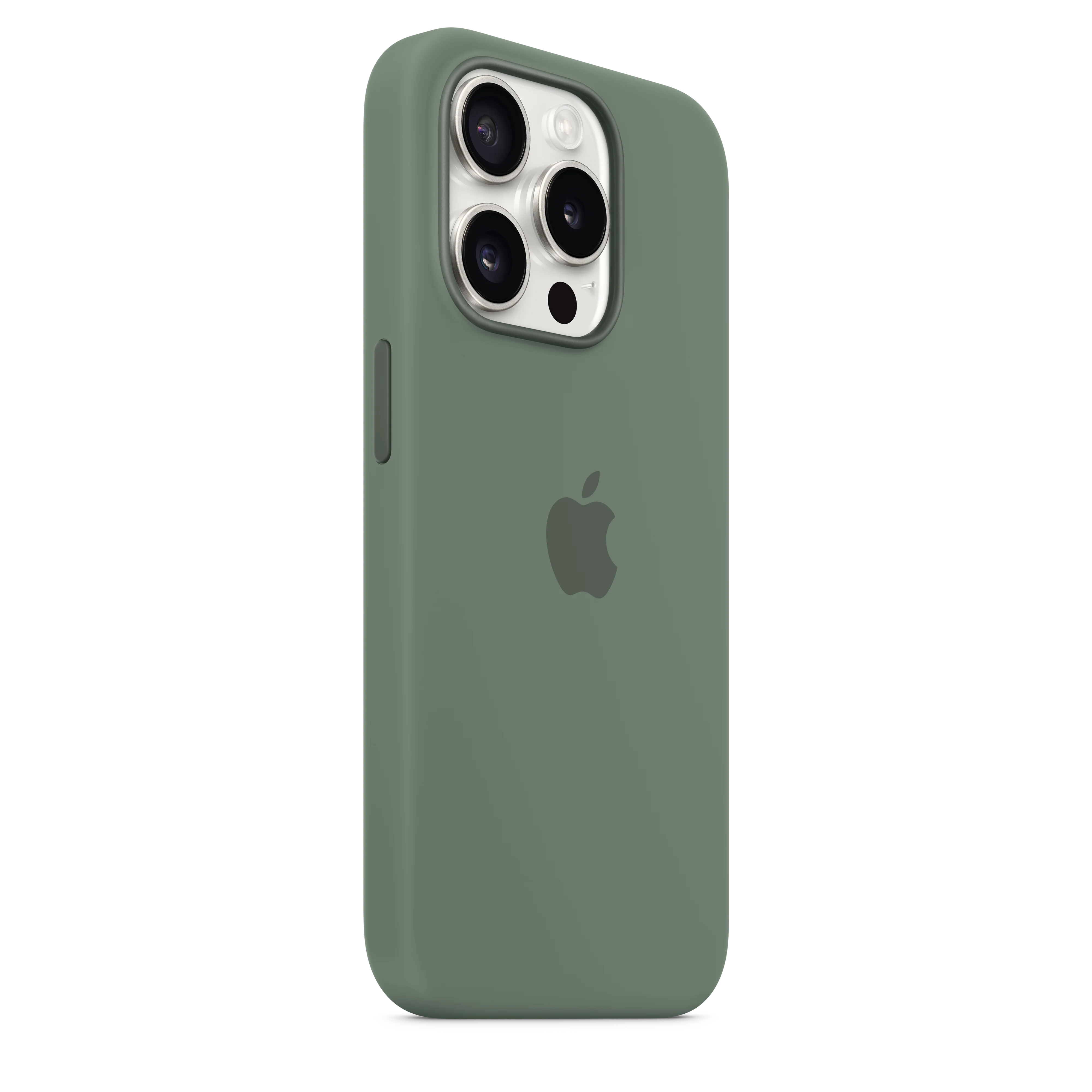 iPhone 15 Pro Silicone Case with MagSafe - Cypress - Image 5