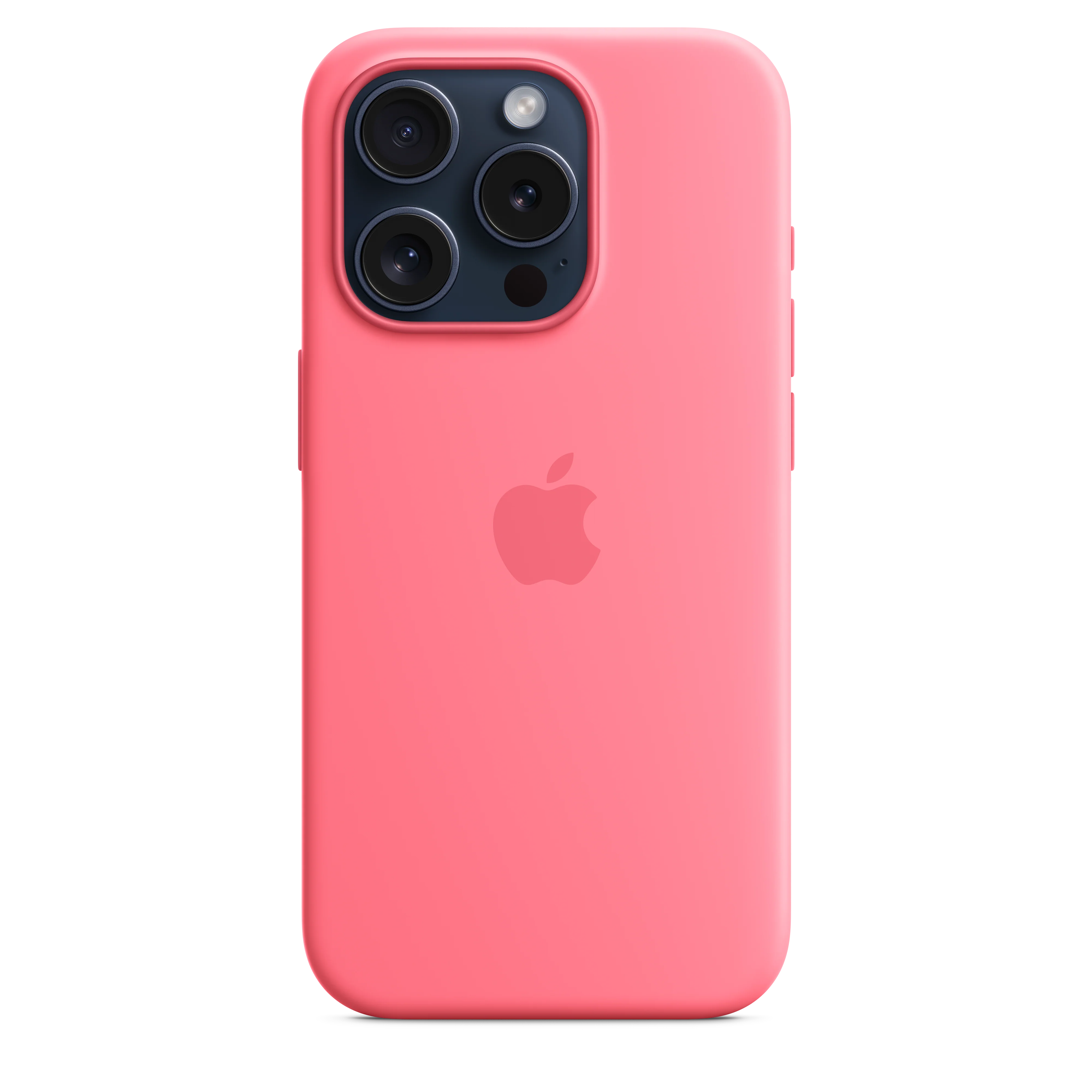 iPhone 15 Pro Silicone Case with MagSafe - Pink - Image 2