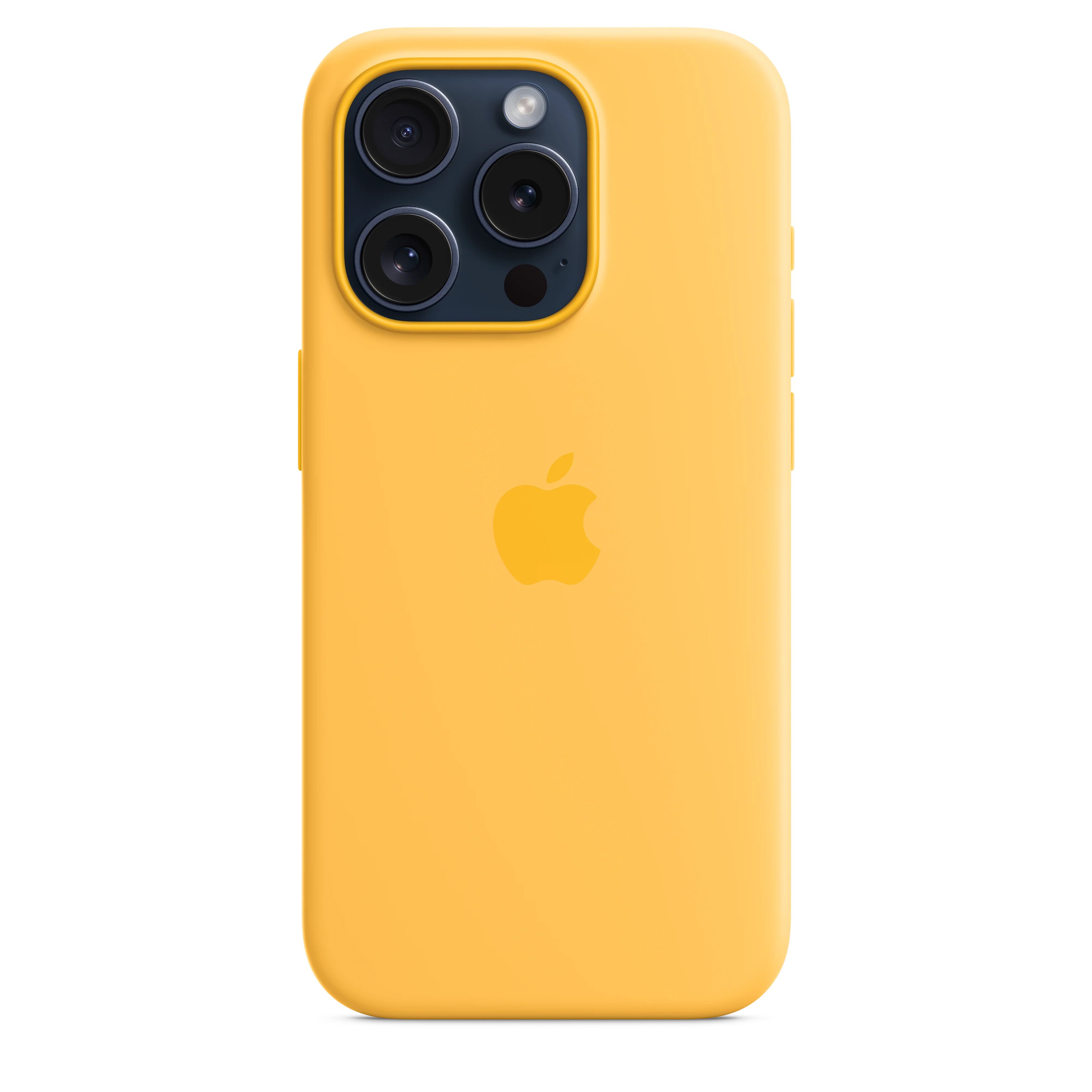 iPhone 15 Pro Silicone Case with MagSafe - Sunshine - Image 2