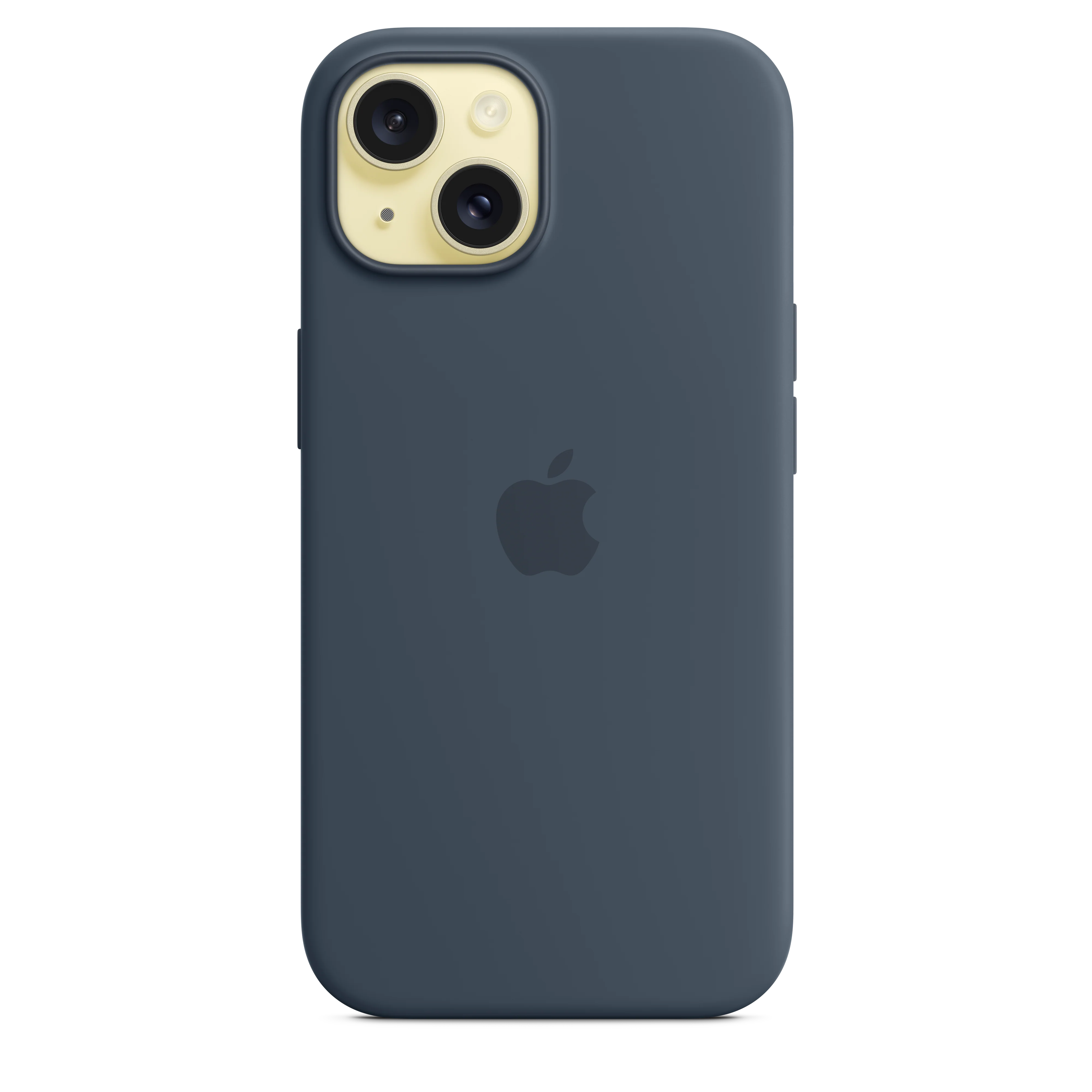 iPhone 15 Silicone Case with MagSafe - Storm Blue - Image 3