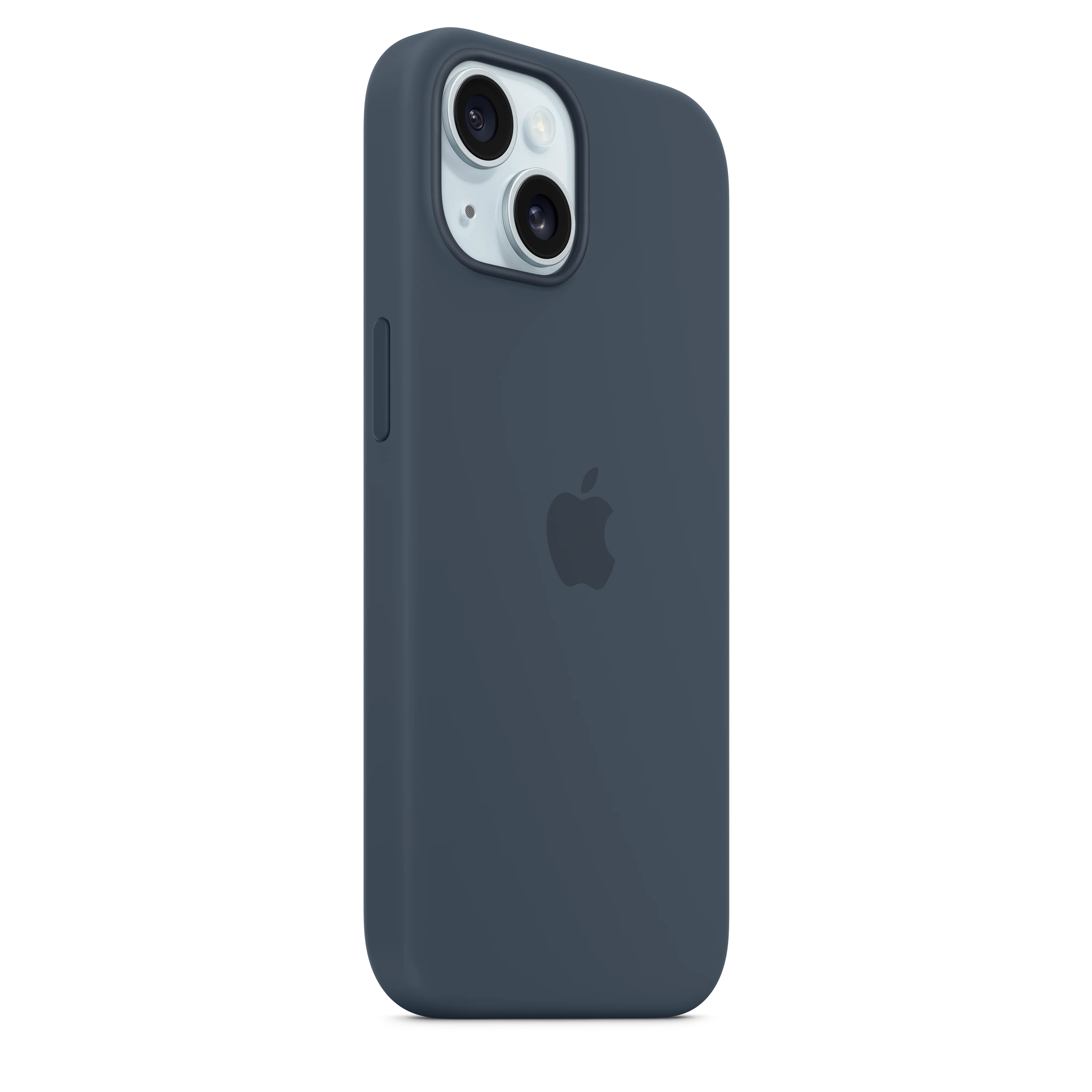 iPhone 15 Silicone Case with MagSafe - Storm Blue - Image 6
