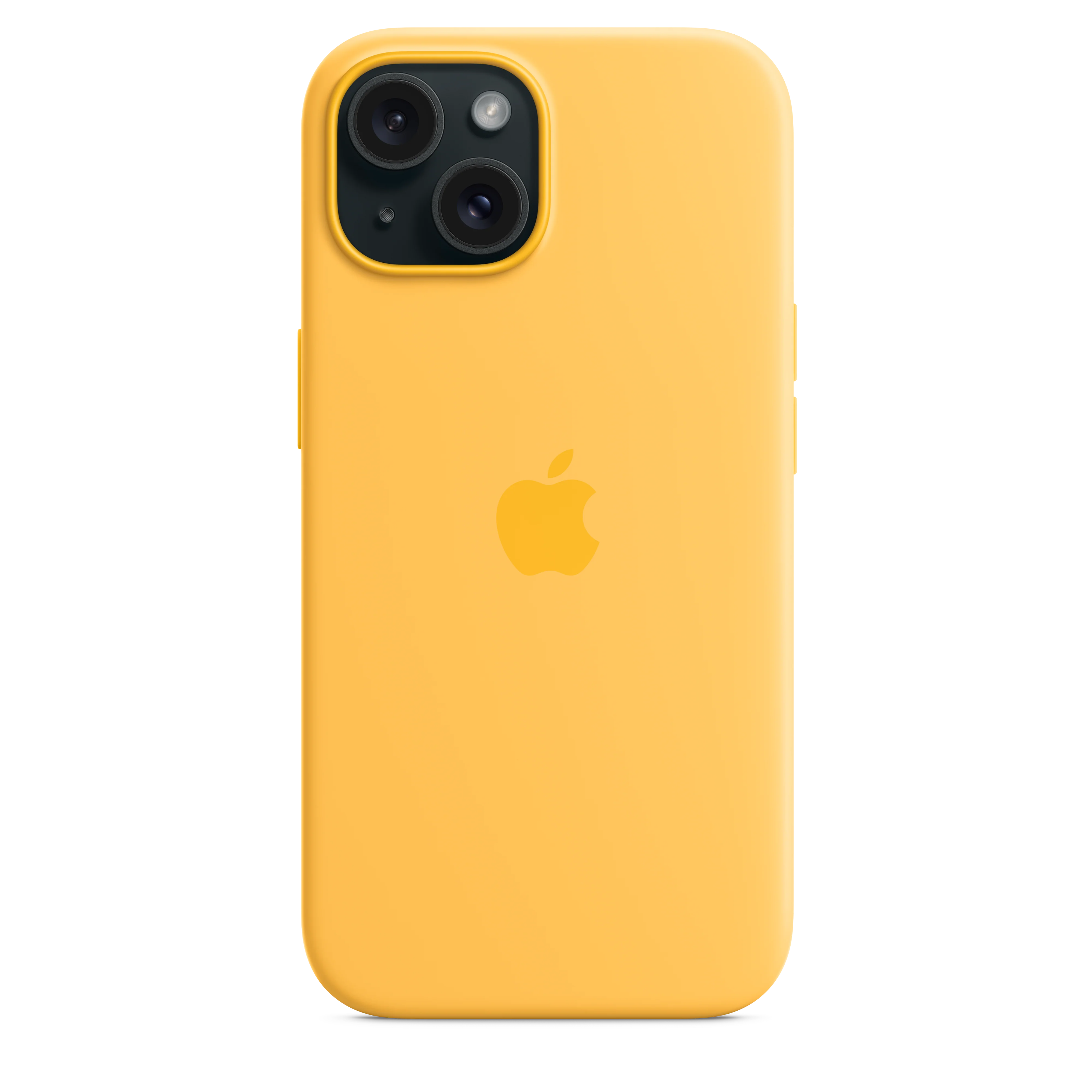 iPhone 15 Silicone Case with MagSafe - Sunshine - Image 5