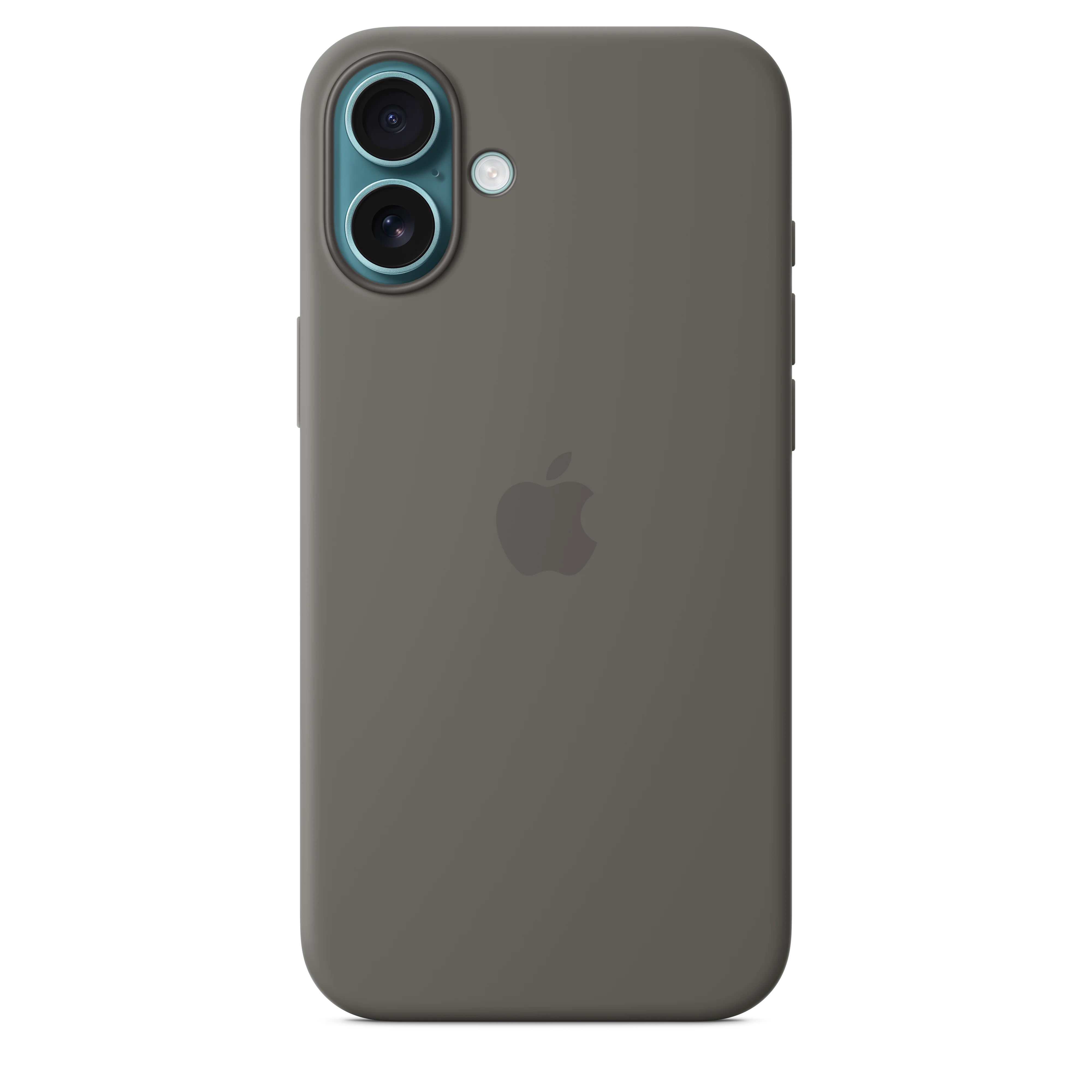 iPhone 16 Plus Silicone Case with MagSafe - Stone Grey - Image 2