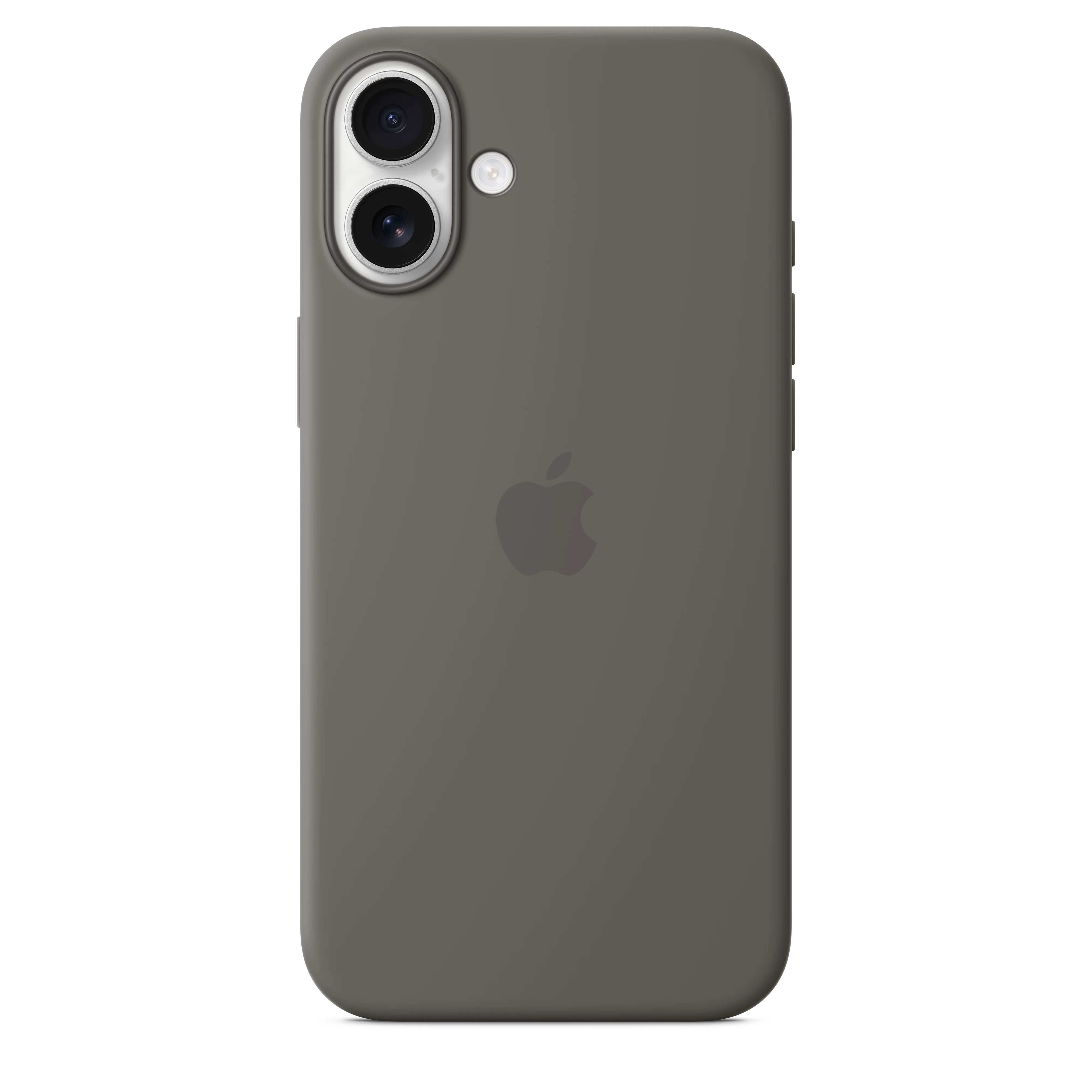 iPhone 16 Plus Silicone Case with MagSafe - Stone Grey - Image 4
