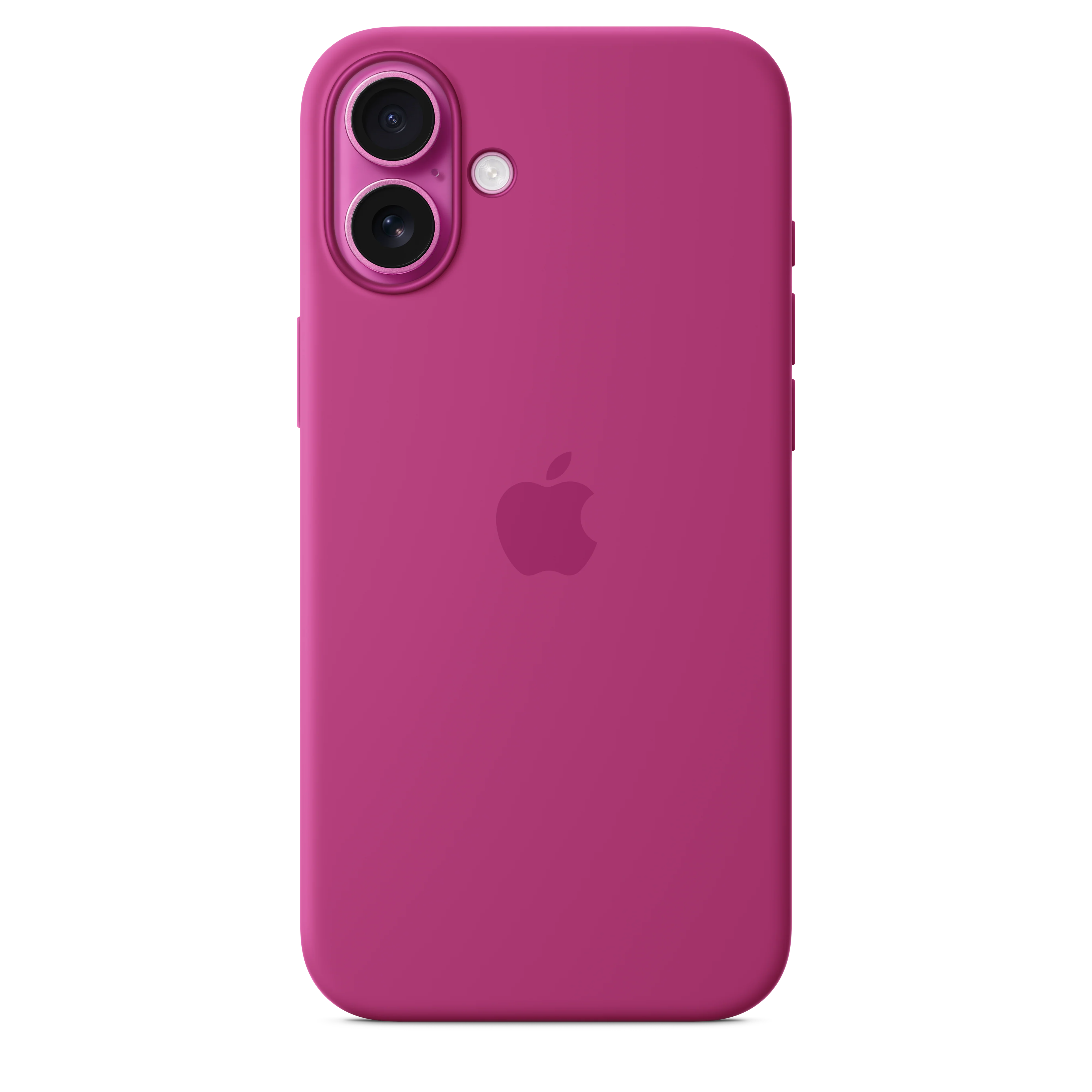 iPhone 16 Plus Silicone Case with MagSafe - Fuchsia - Image 3