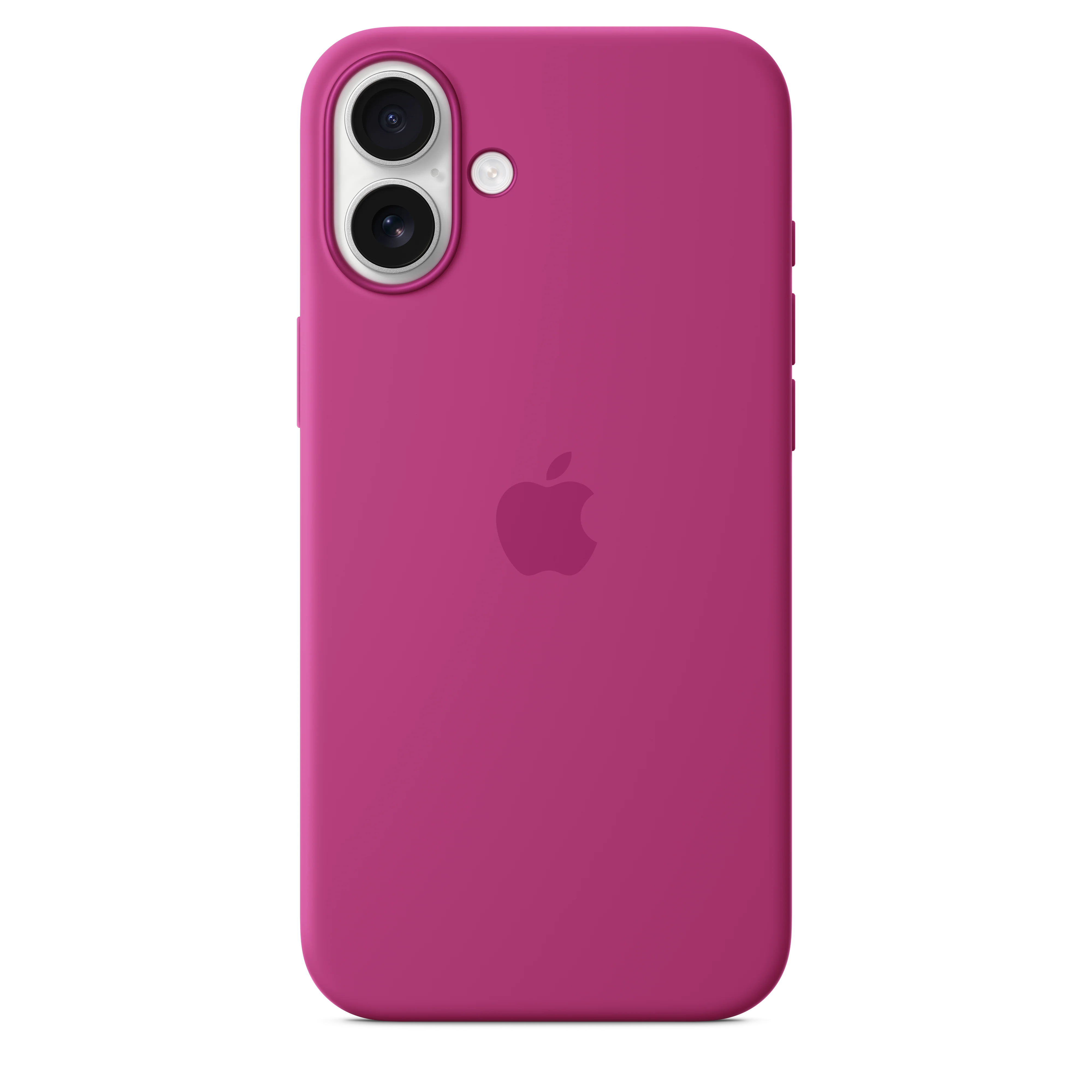 iPhone 16 Plus Silicone Case with MagSafe - Fuchsia - Image 4