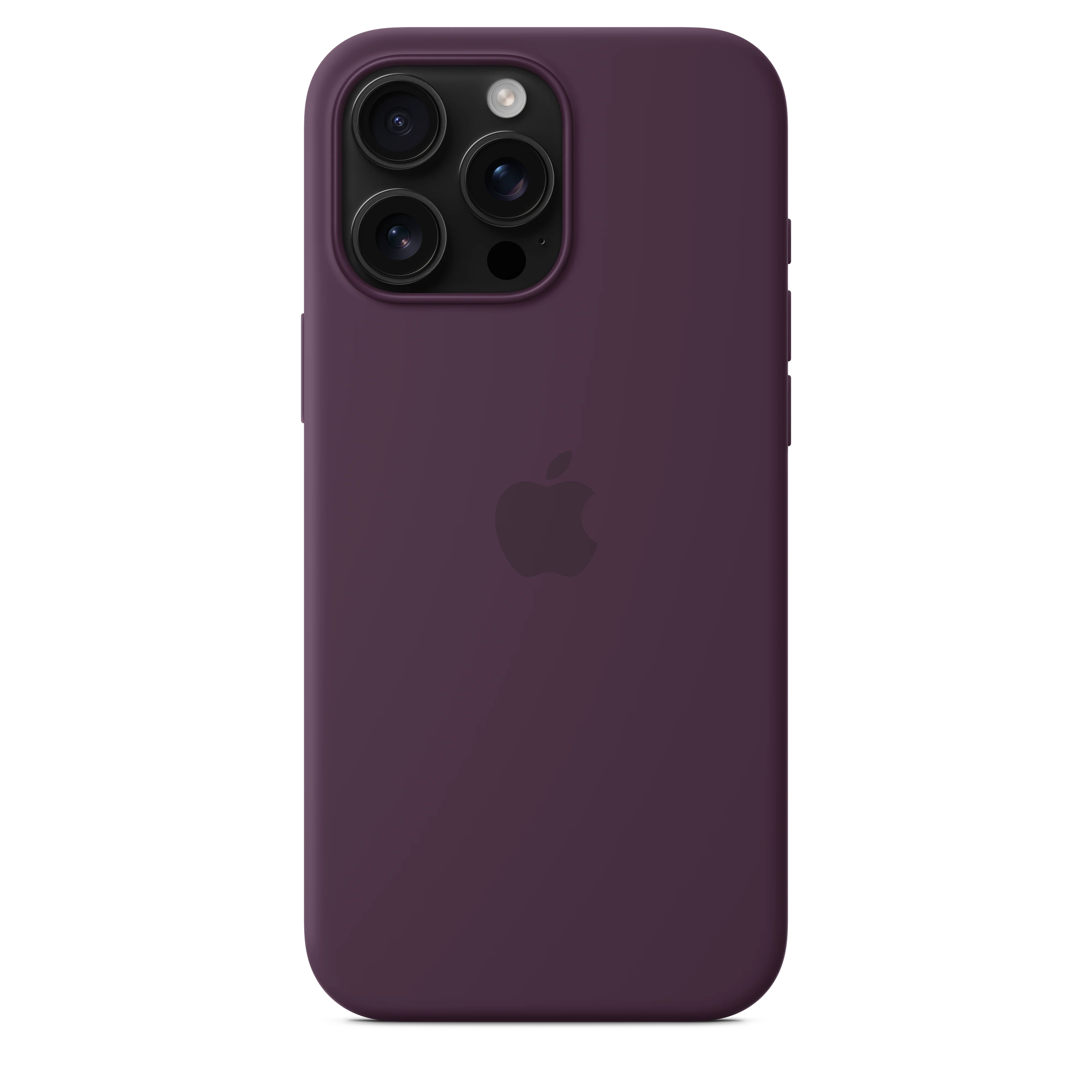iPhone 16 Pro Max Silicone Case with MagSafe - Plum - Image 4