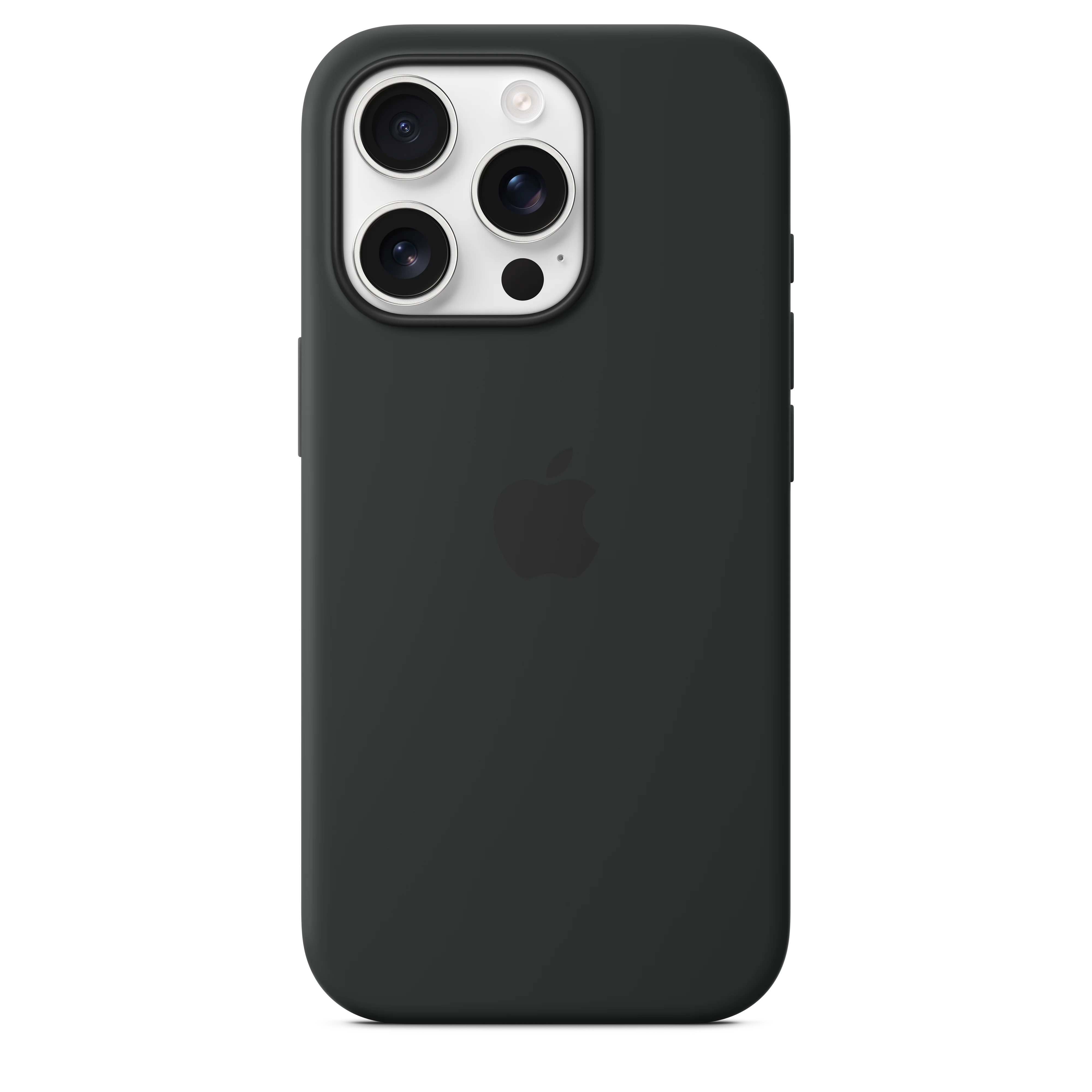 iPhone 16 Pro Silicone Case with MagSafe - Black - Image 3