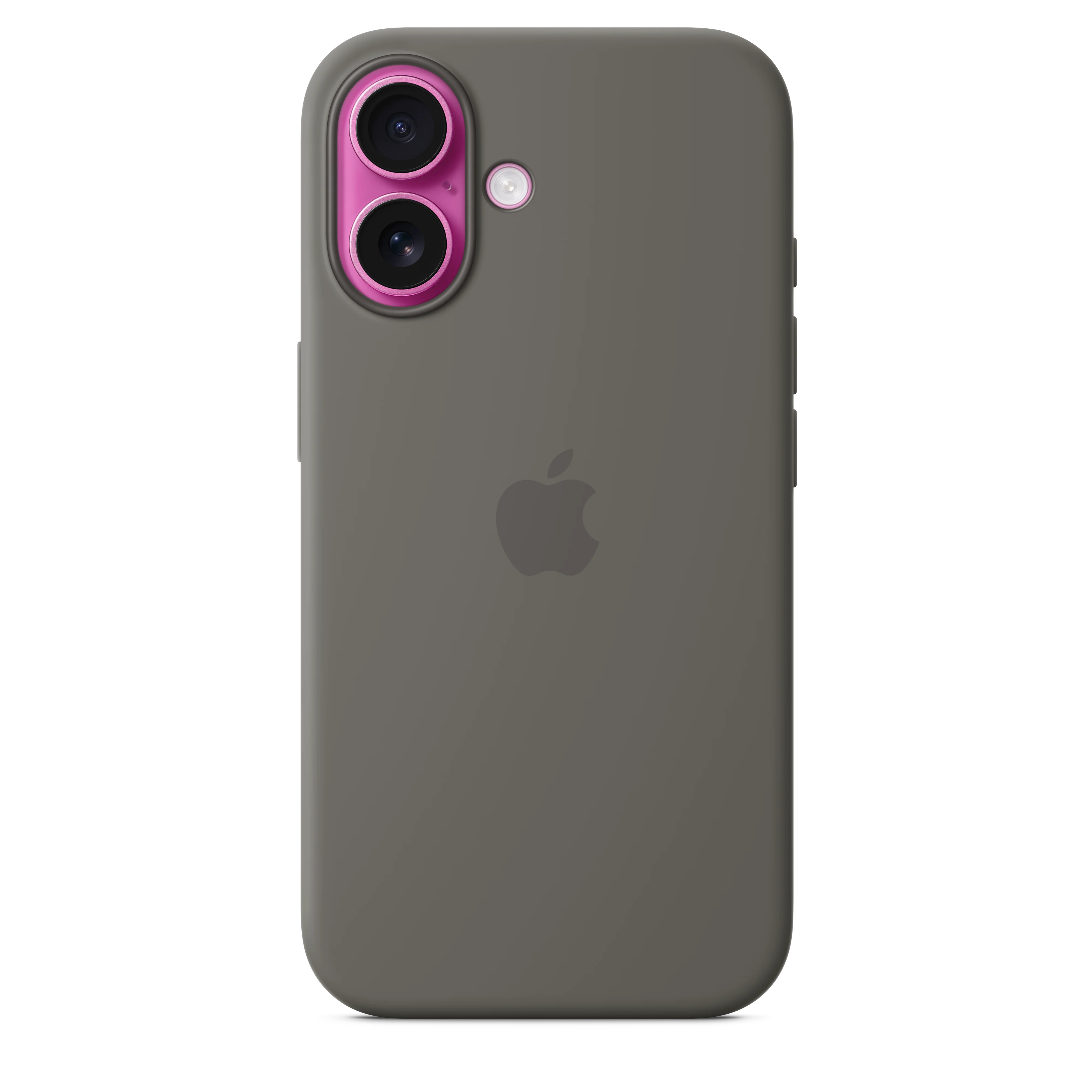 iPhone 16 Silicone Case with MagSafe - Stone Grey - Image 3