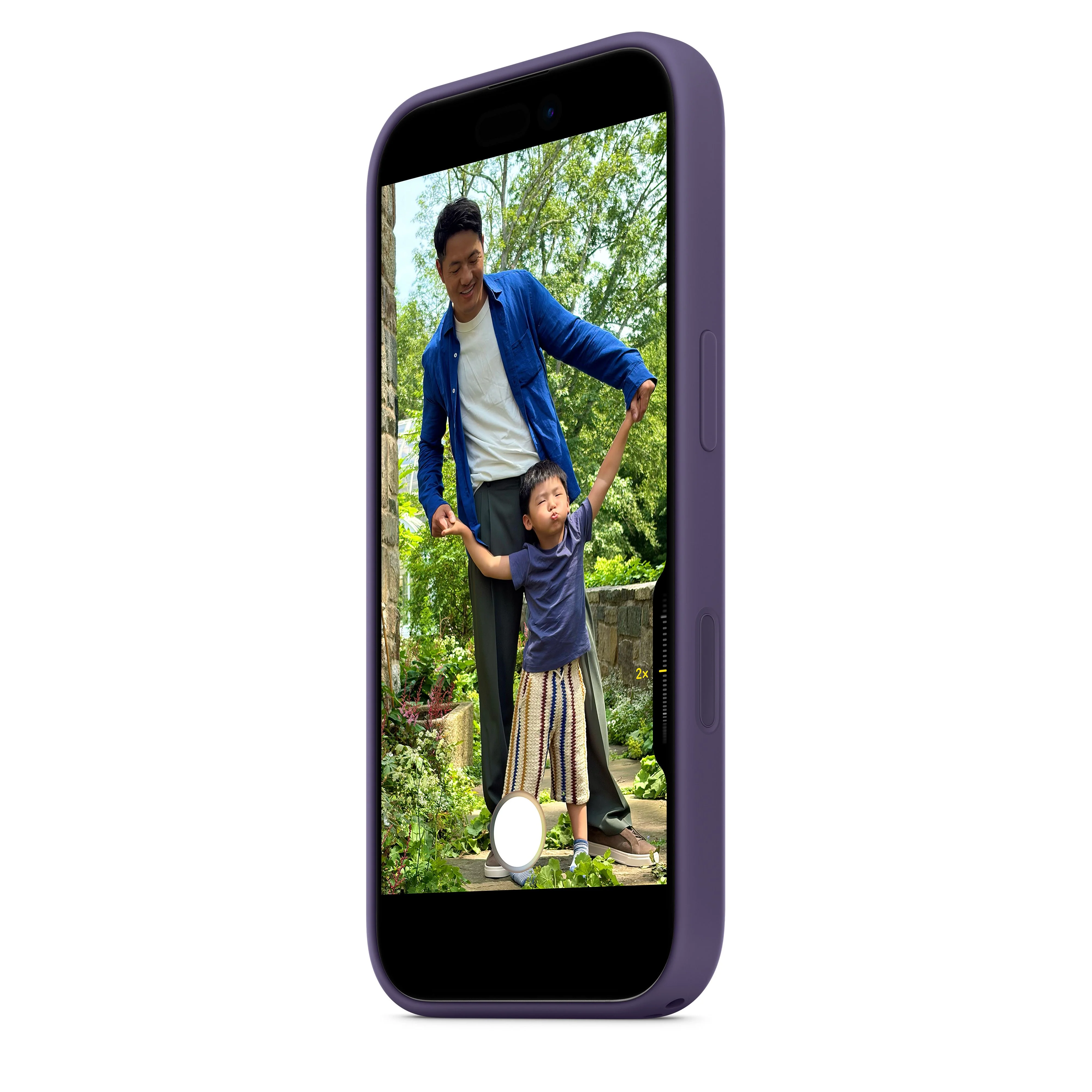 iPhone 17 Silicone Case with MagSafe - Purple Fog - Image 6