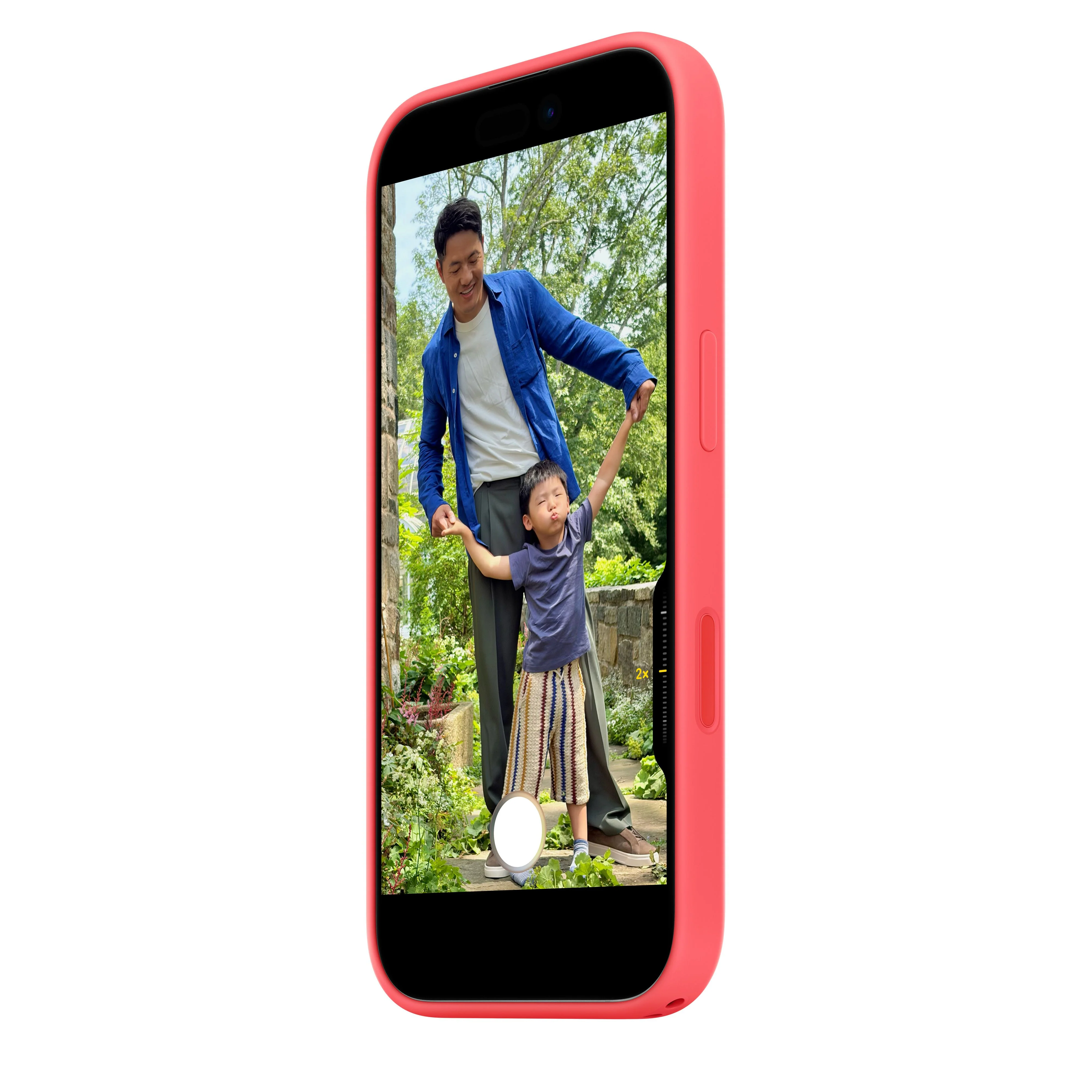 iPhone 17 Silicone Case with MagSafe – Bright Guava - Image 6