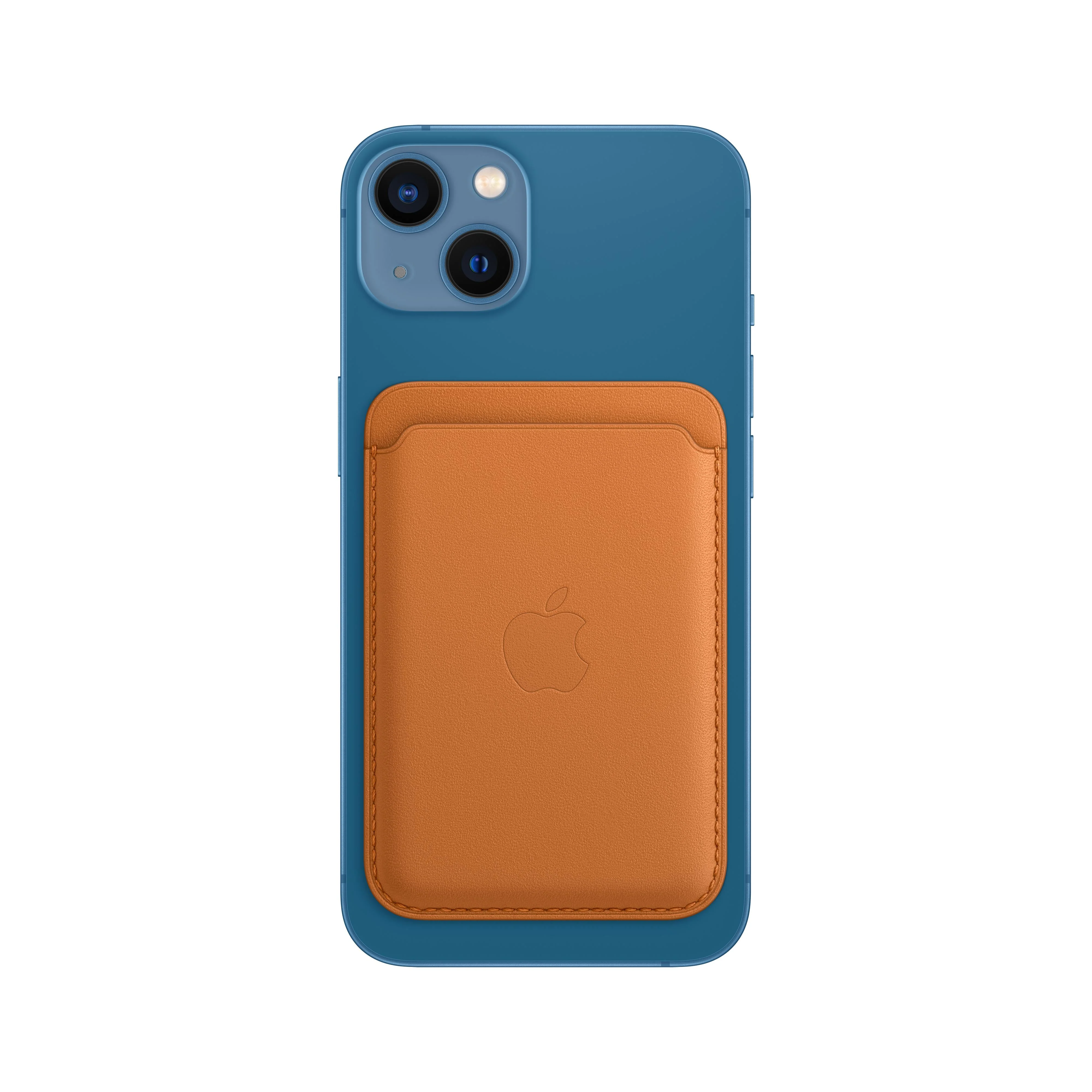 iPhone Leather Wallet with MagSafe - Golden Brown - Image 3