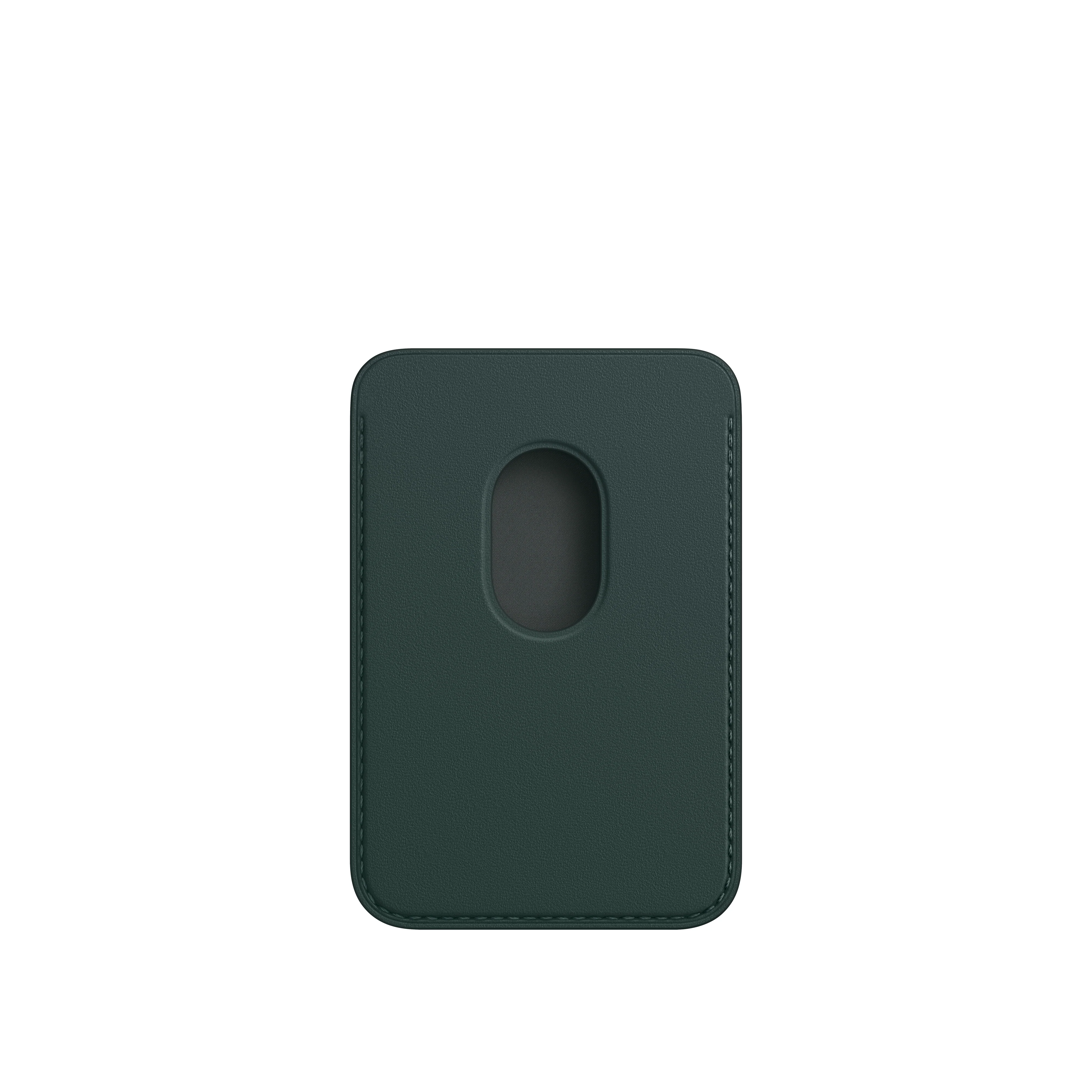 iPhone Leather Wallet with MagSafe - Forest Green - Image 3