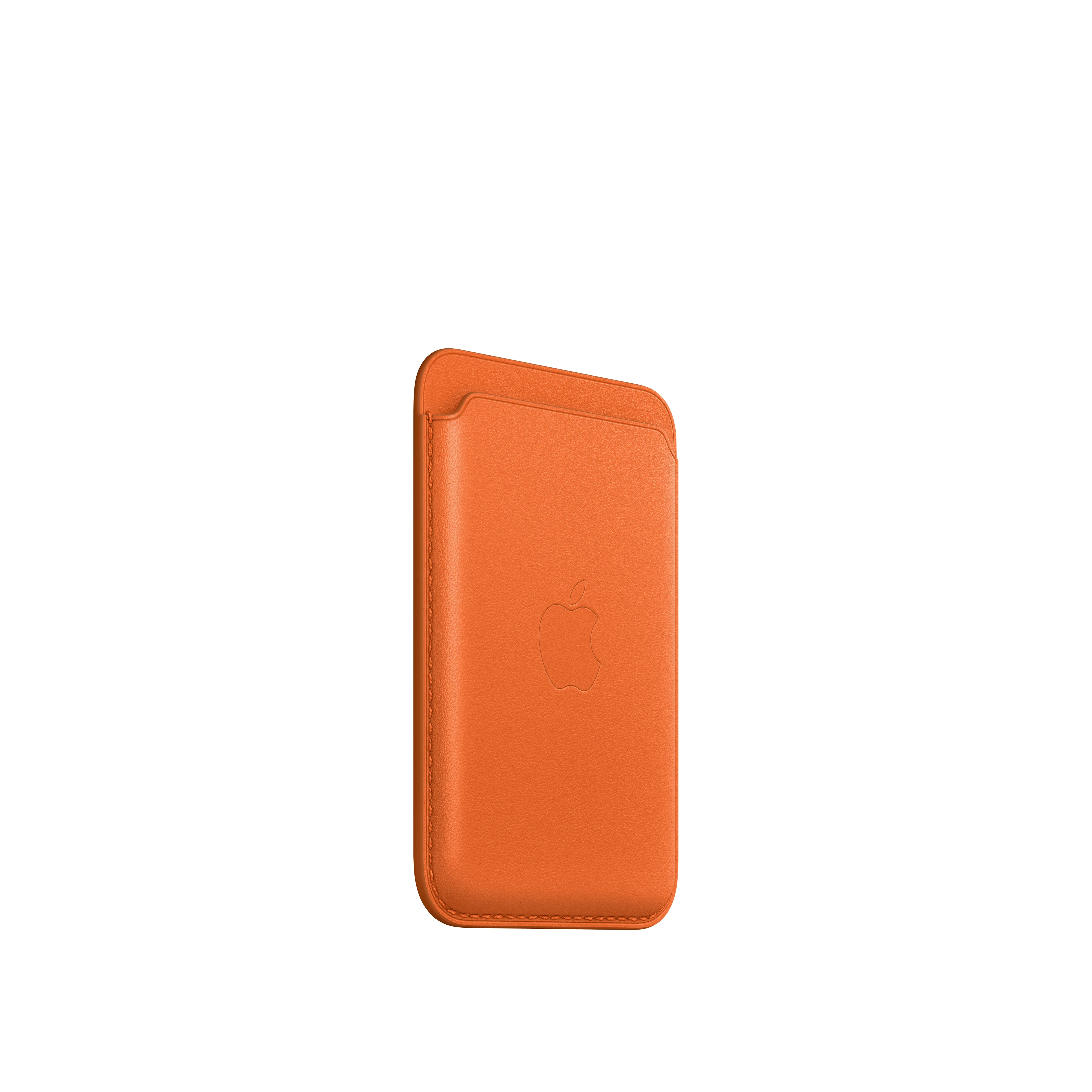 iPhone Leather Wallet with MagSafe - Orange - Image 2