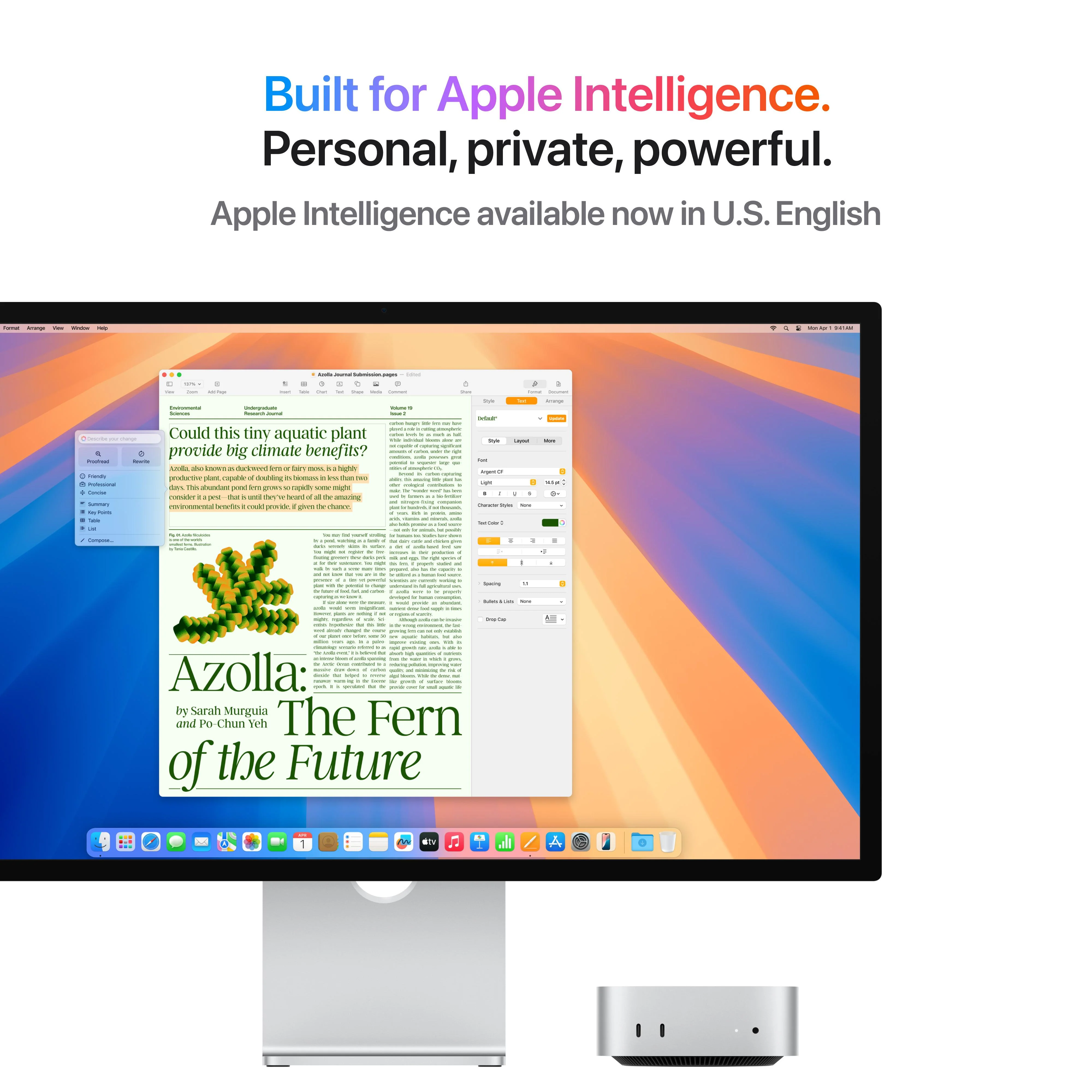 Mac mini: Apple M4 chip with 10-core CPU and 10-core GPU, 512GB SSD - Silver - Image 4