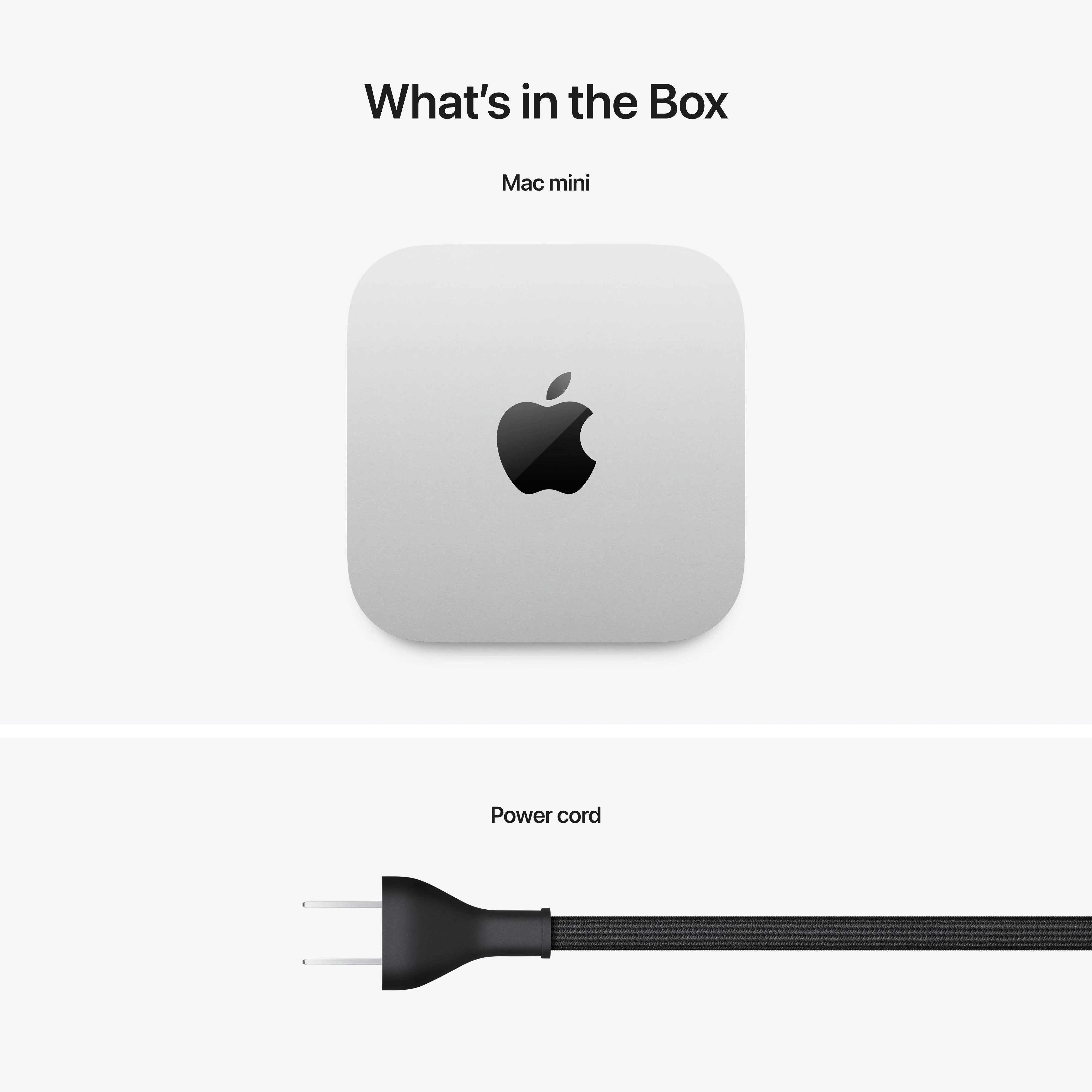 Mac mini: Apple M4 chip with 10-core CPU and 10-core GPU, 512GB SSD - Silver - Image 8