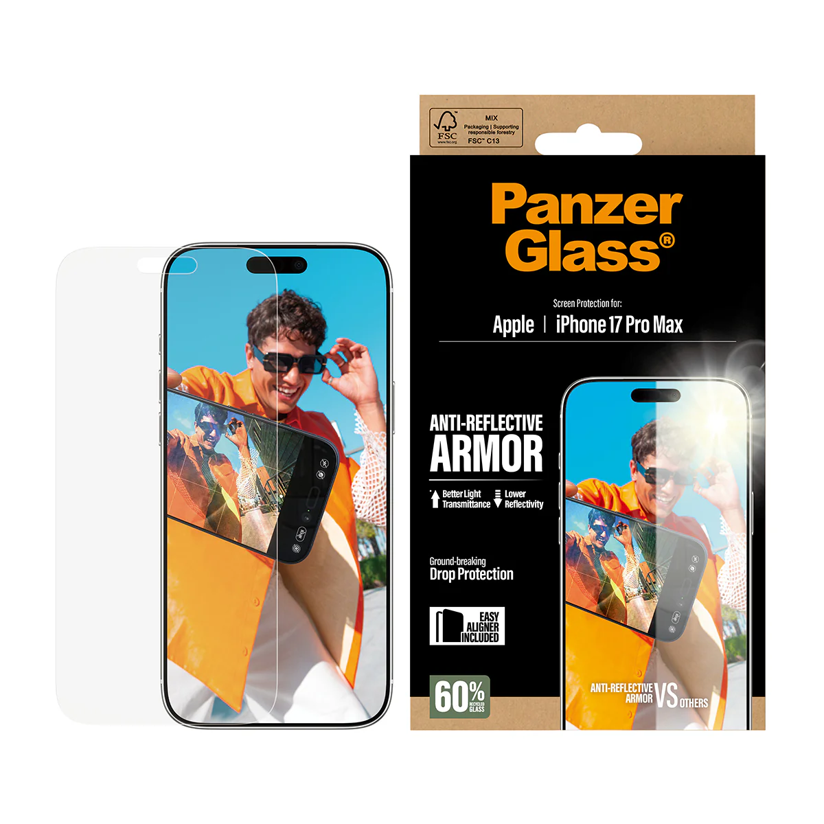 PanzerGlass UWF Glass for iPhone 17 Pro Max (Anti-Reflective) - Image 3