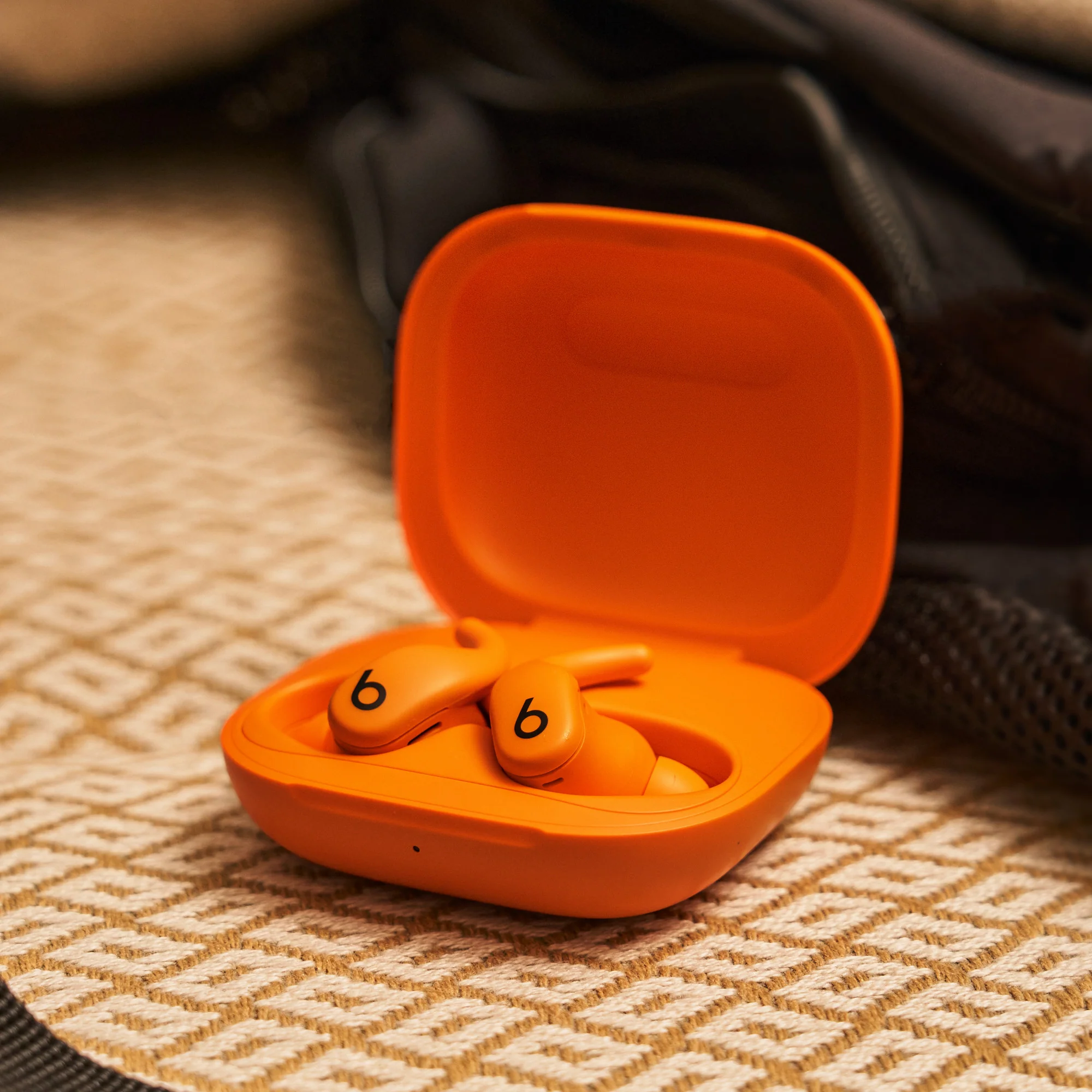 Powerbeats Fit - Wireless Noise-Cancelling Workout Earbuds with Ultimate Secure Fit (Spark Orange) - Image 5