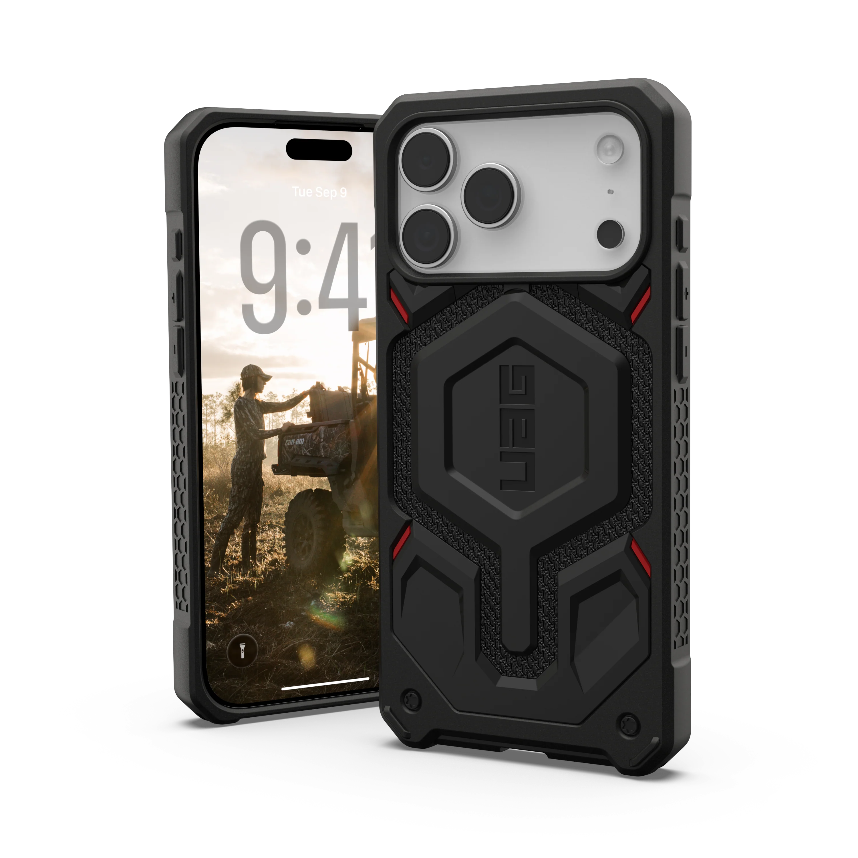 UAG iPhone 17 Pro Max Monarch Pro - Kevlar Black - Image 15