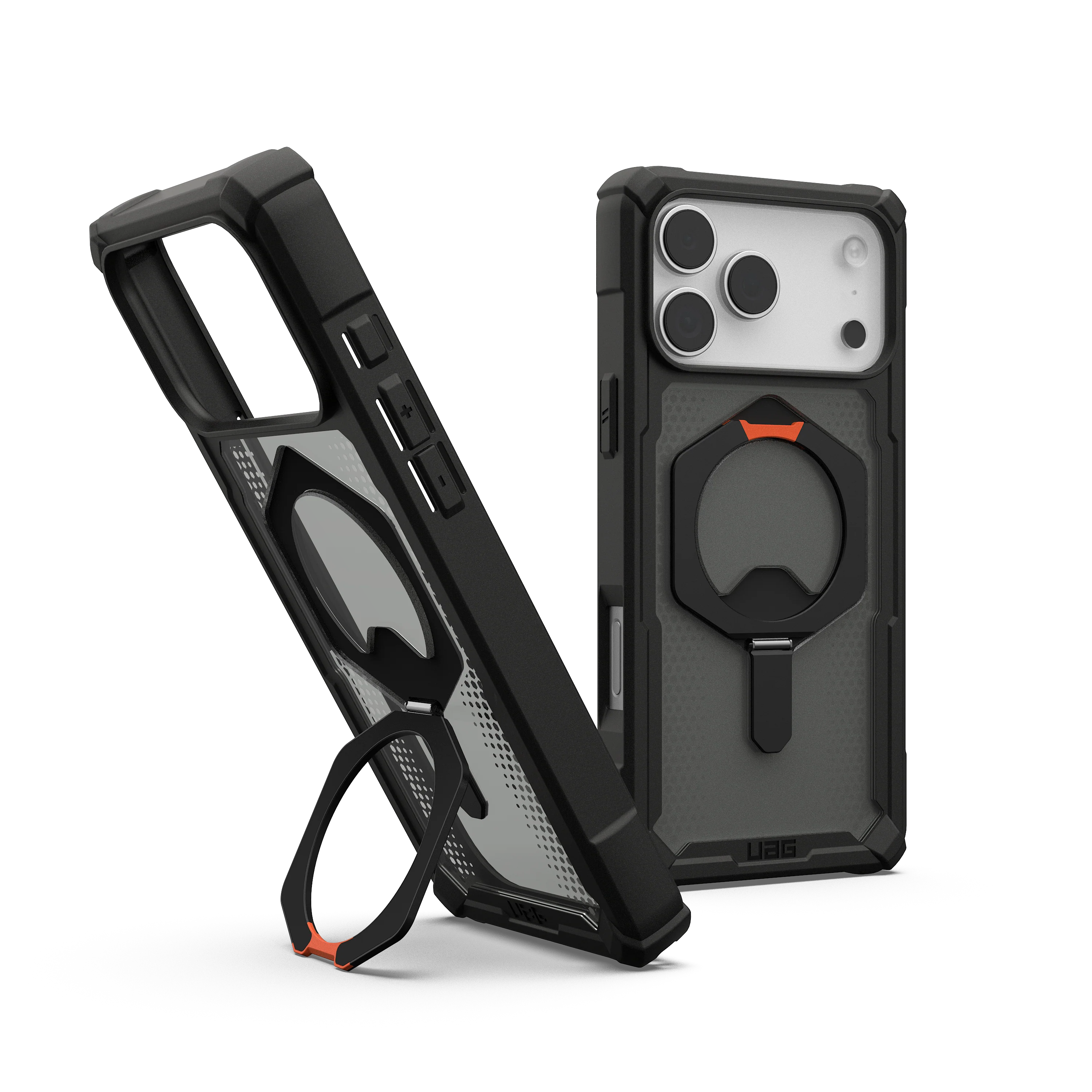 UAG iPhone 17 Pro Max Plasma XTE MagSafe - Black/Pop Orange - Image 14