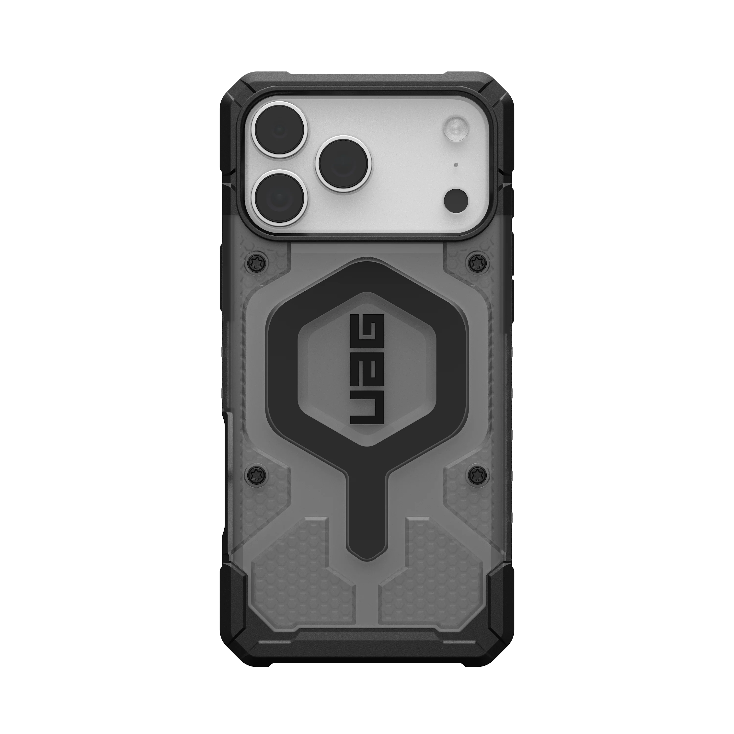 UAG iPhone 17 Pro Max Pathfinder Clear MagSafe - Ash/Black