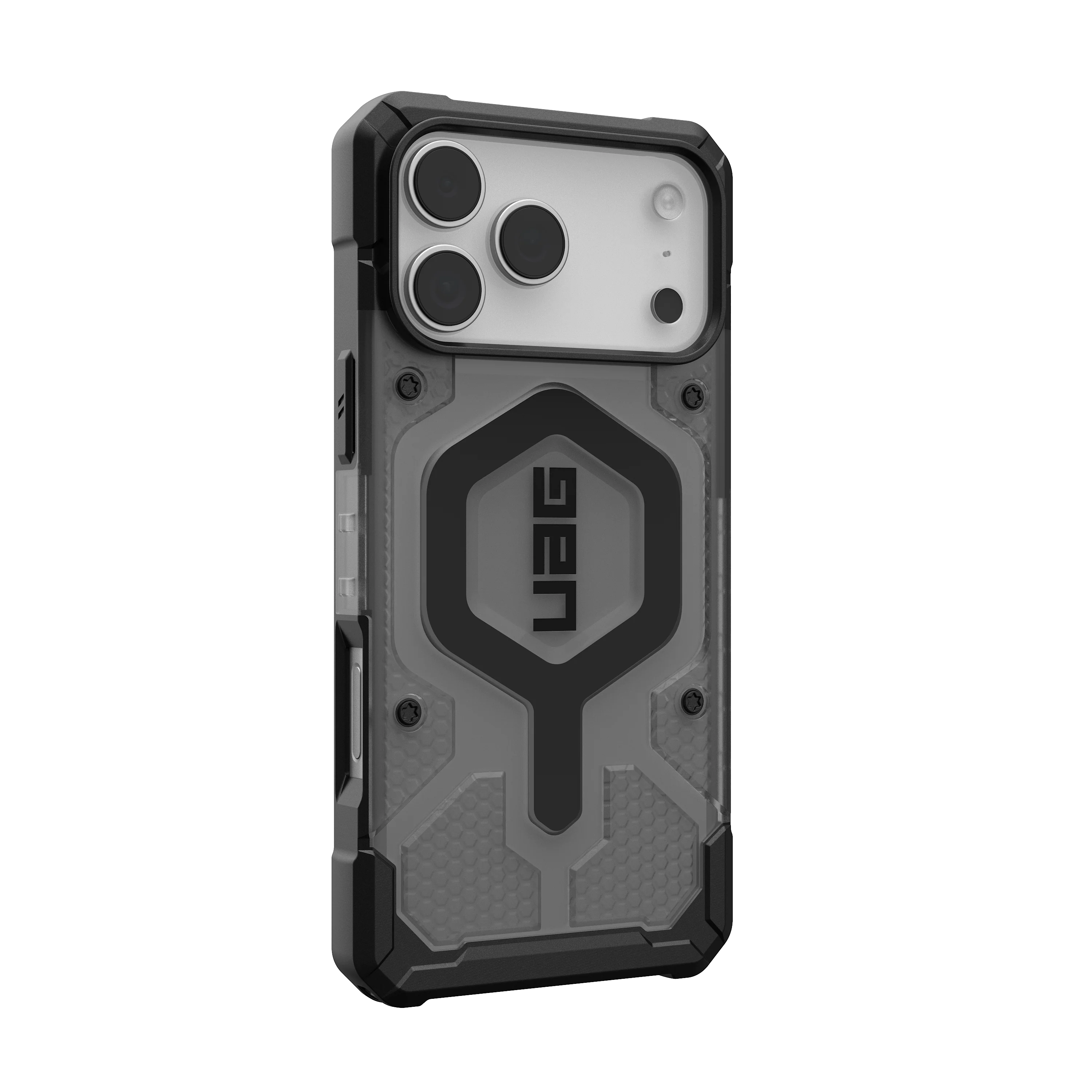UAG iPhone 17 Pro Max Pathfinder Clear MagSafe - Ash/Black - Image 2