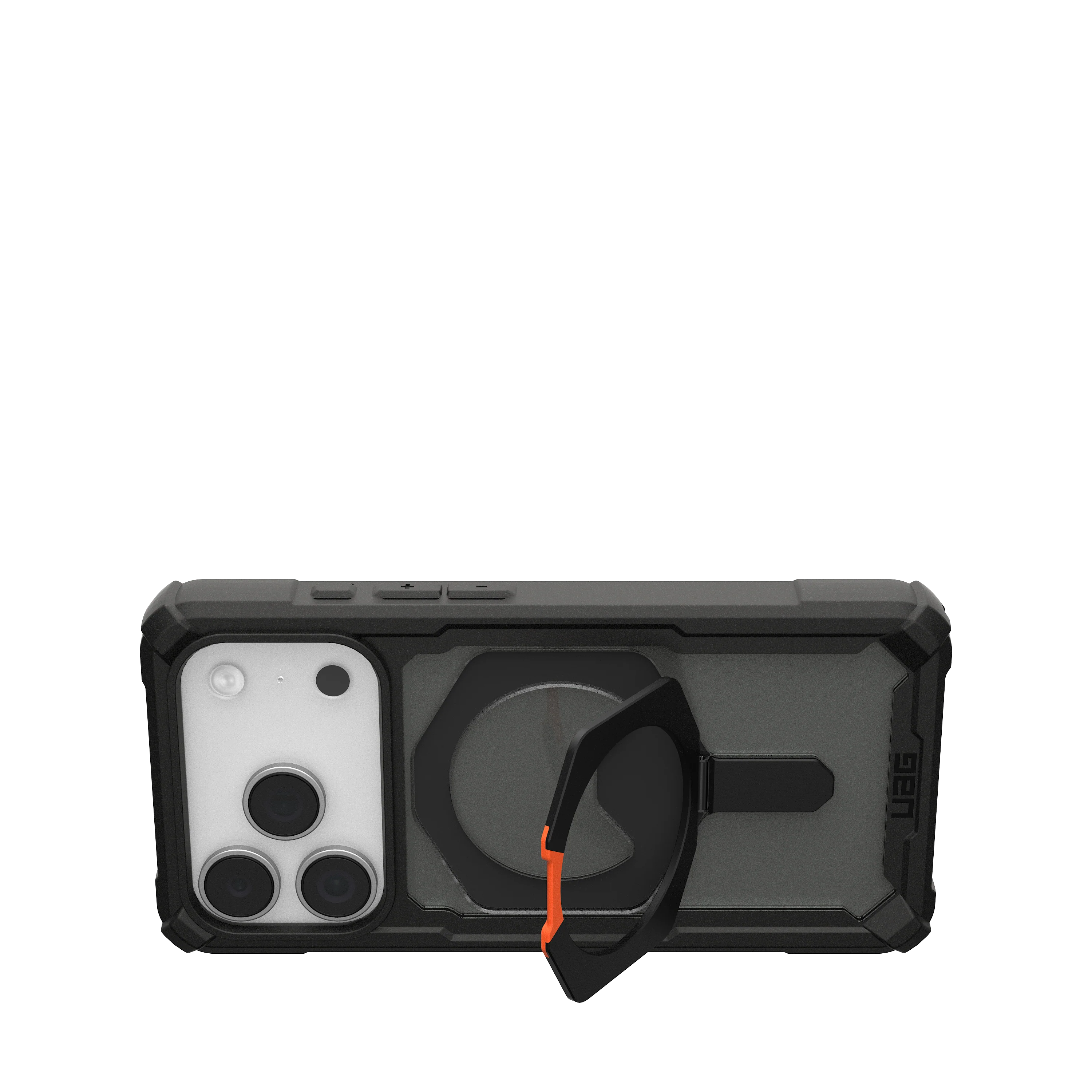 UAG Plasma XTE Magsafe Case for iPhone 17 Pro (Black/Pop Orange) - Image 11