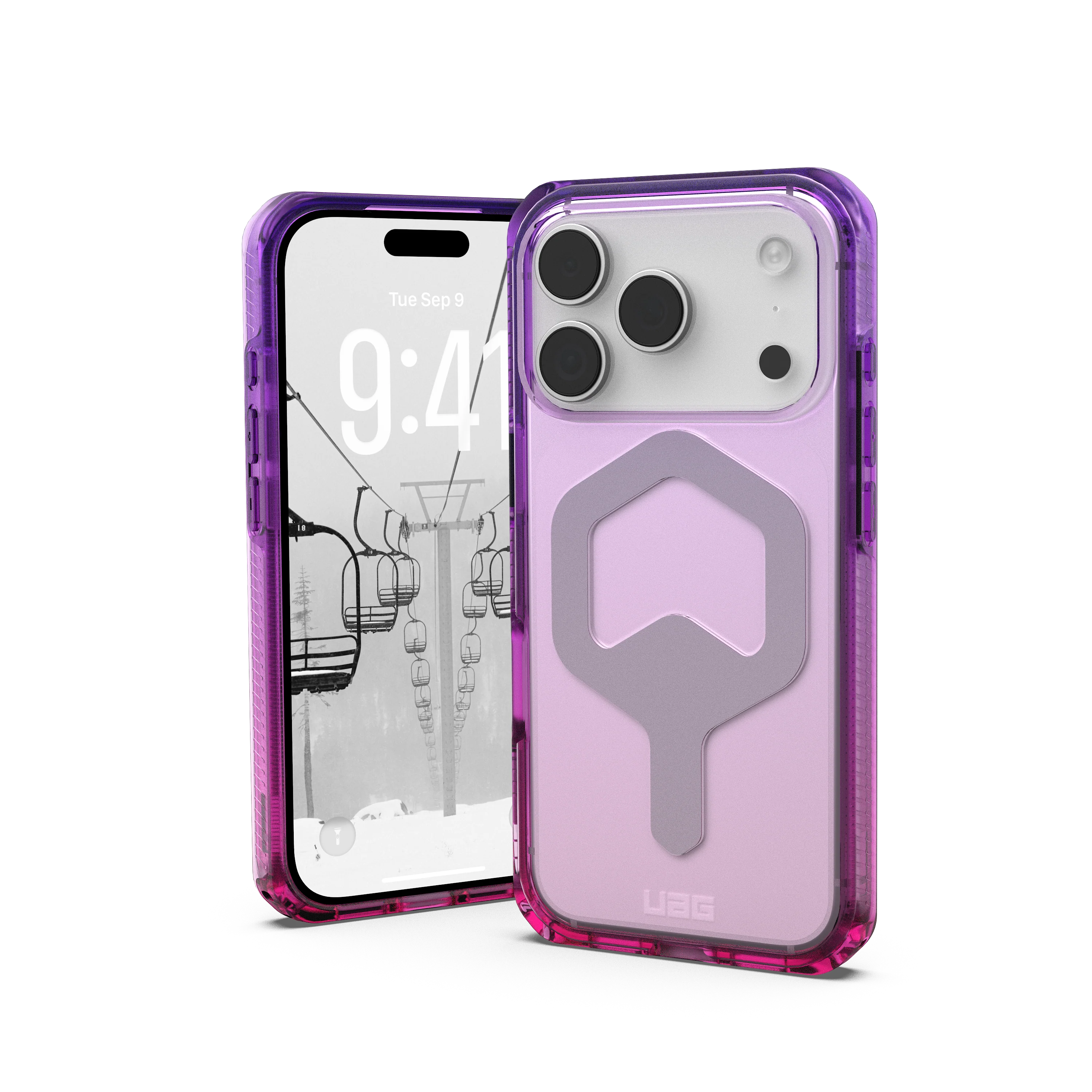 UAG iPhone 17 Pro Plyo MagSafe - Purple/Pink Ombre - Image 15