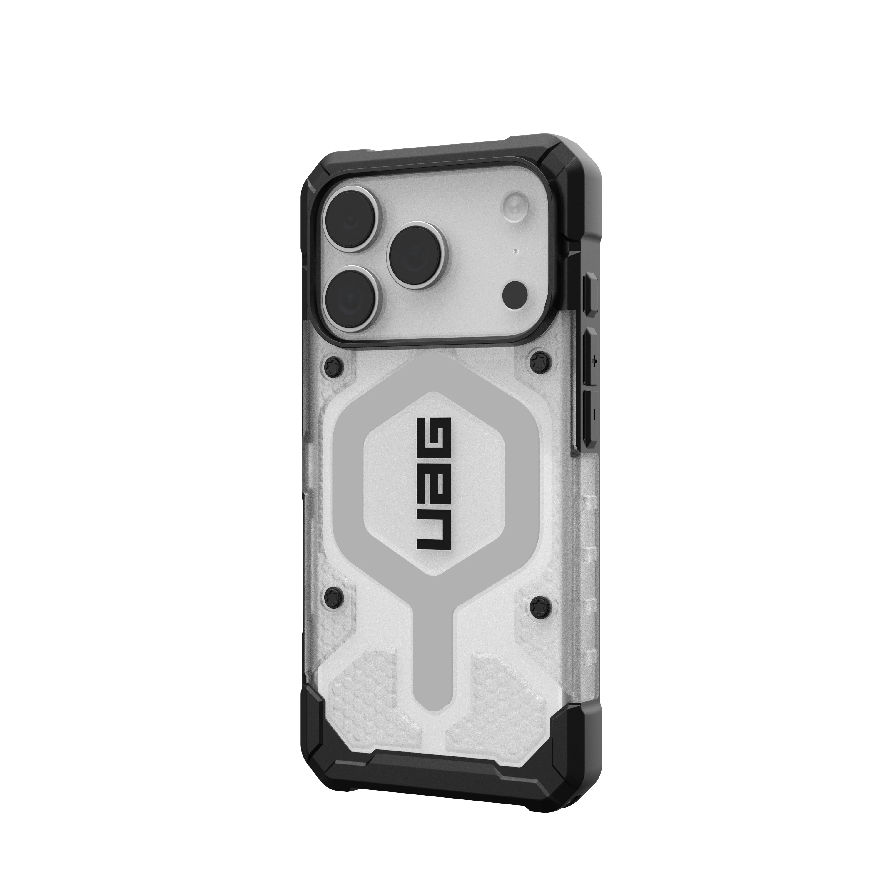 UAG iPhone 17 Pro Pathfinder Clear MagSafe - Ice/Silver - Image 3