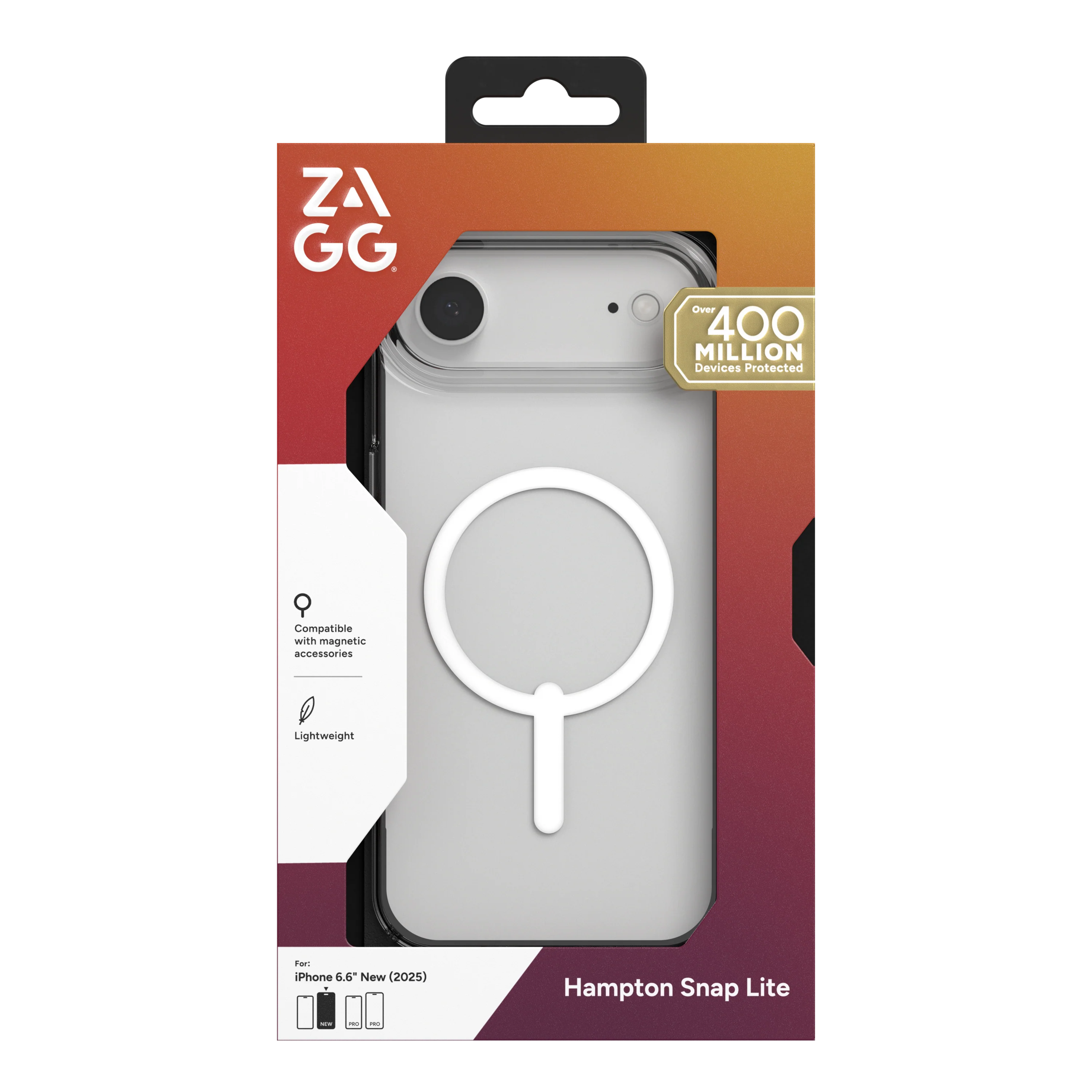 ZAGG-Cases-Essential Hampton Snap Lite iPhone Air - Clear - Image 14